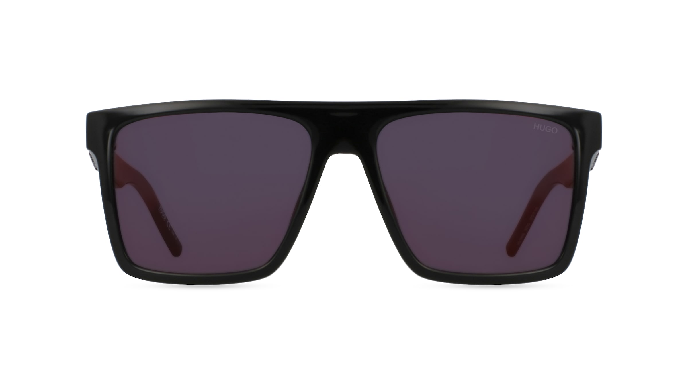 Hugo HG 1069/S Herren-Sonnenbrille Vollrand Eckig Kunststoff-Gestell, schwarz