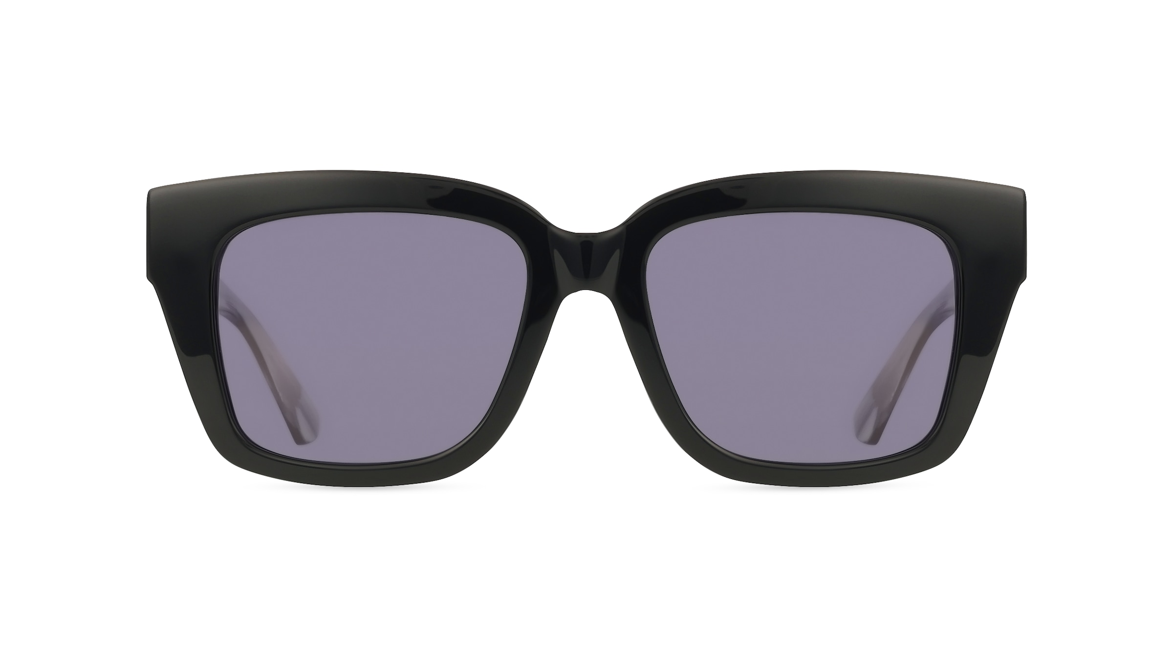 Calvin Klein CK23540S Damen-Sonnenbrille Vollrand Eckig Acetat-Gestell, schwarz