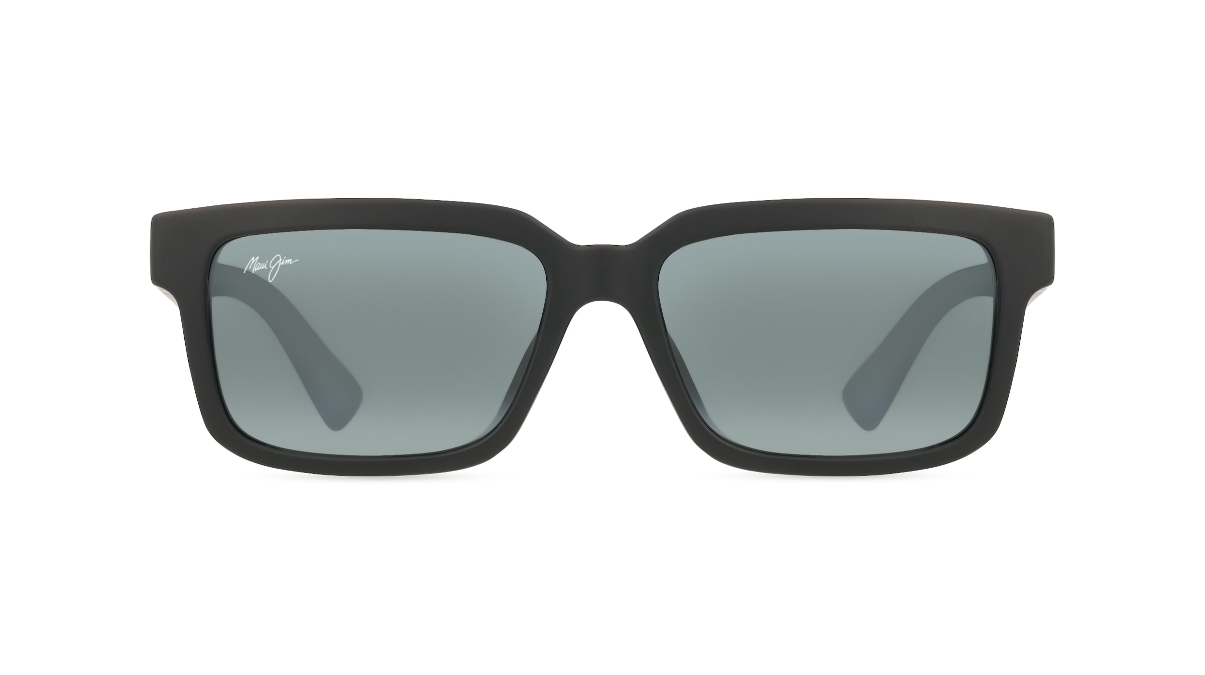 Maui Jim MJ0655SA Unisex-Sonnenbrille Vollrand Quadratisch Kunststoff-Gestell, schwarz