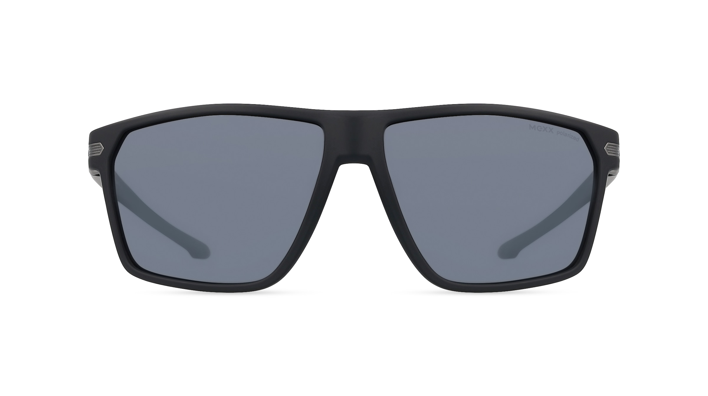 Mexx Eyes 6537 Herren-Sonnenbrille Vollrand Eckig Kunststoff-Gestell, schwarz