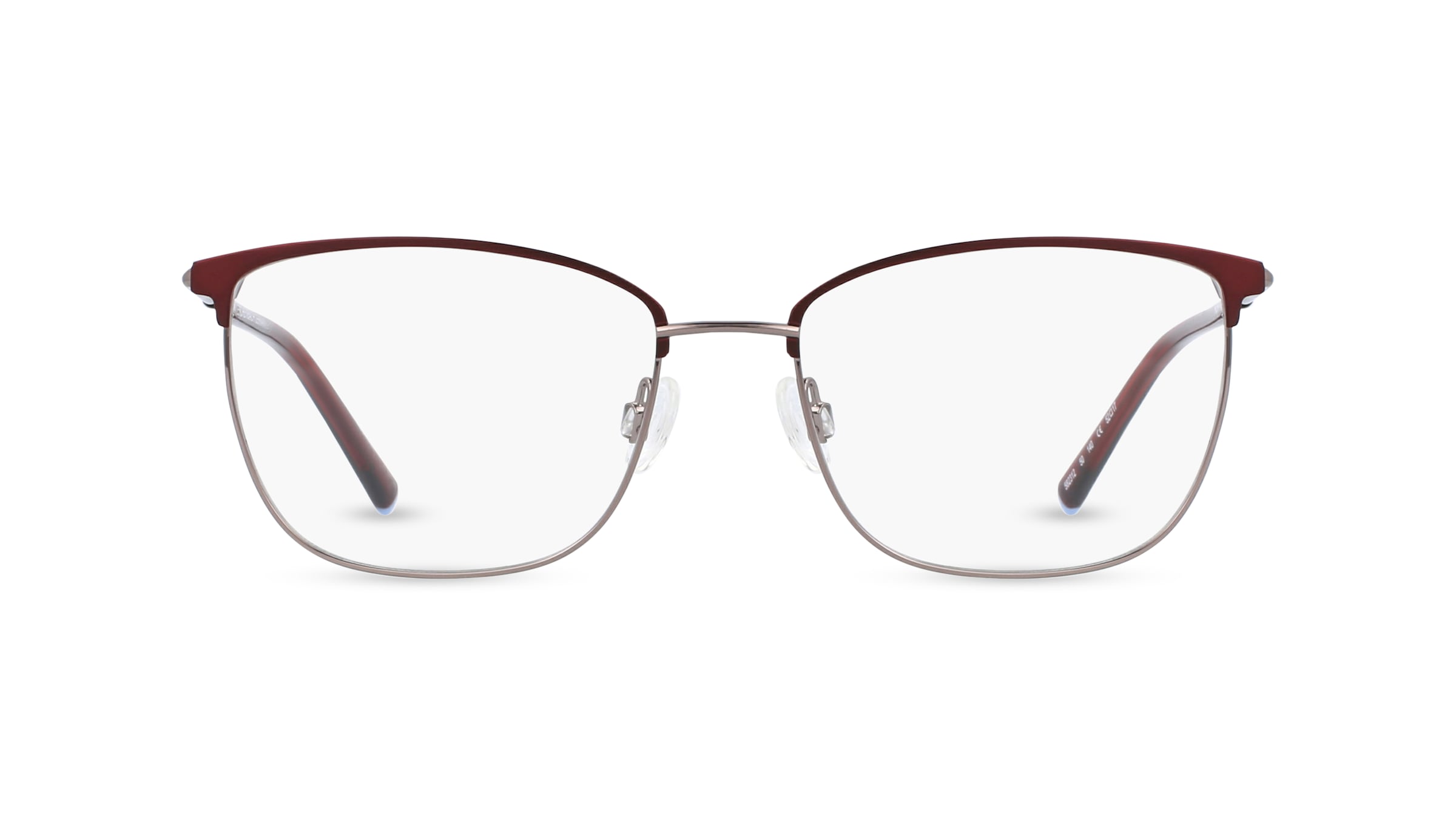 Humphrey’s eyewear 582312 Damen-Brille inkl. Gläser Vollrand Eckig Metall-Gestell 52mm/17mm/140mm, grau