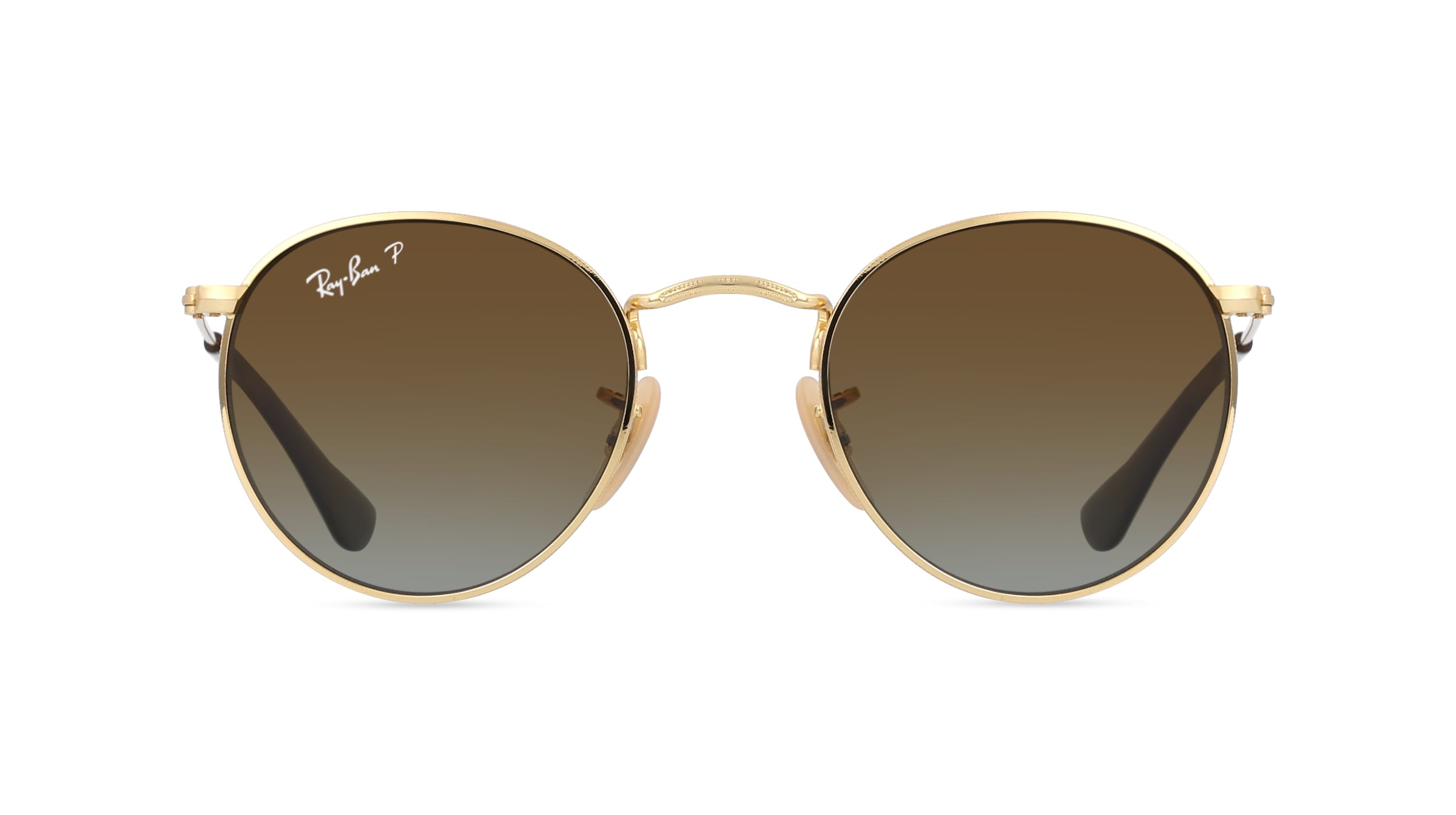 Ray-Ban Junior RJ9547S Kinder-Sonnenbrille Vollrand Rund Metall-Gestell, gold