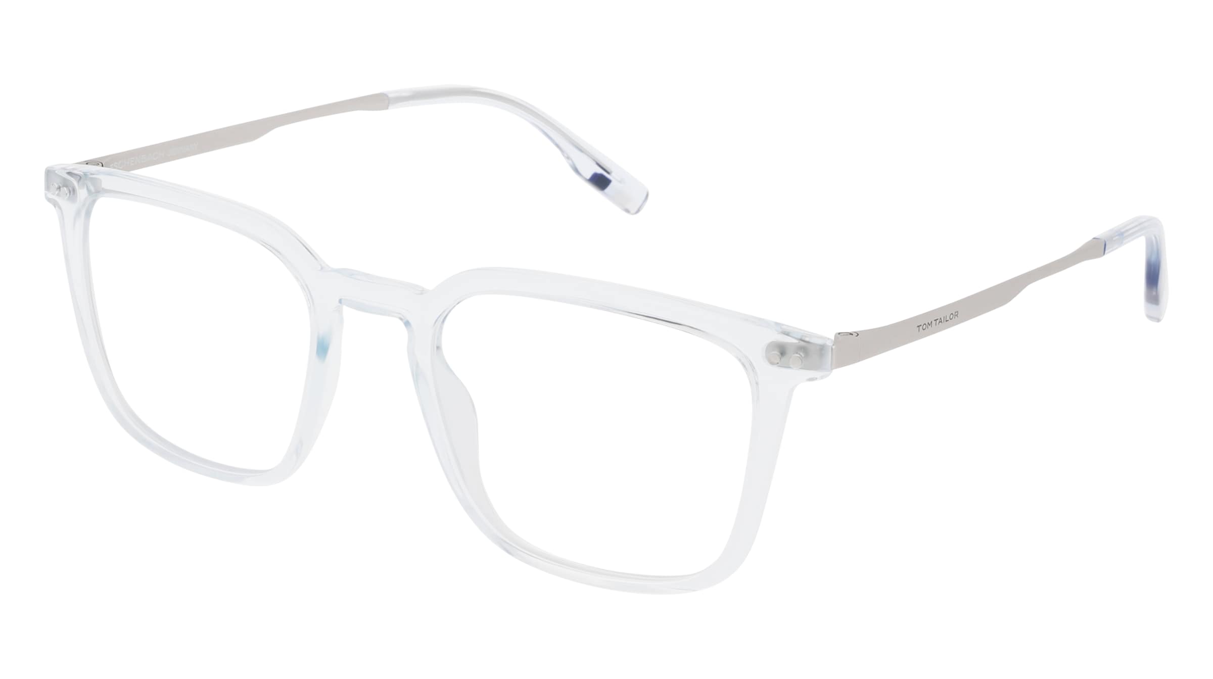 Tom Tailor 671014 Herren-Brille inkl. Gläser Vollrand Quadratisch Acetat-Gestell 52/20/145, Blau