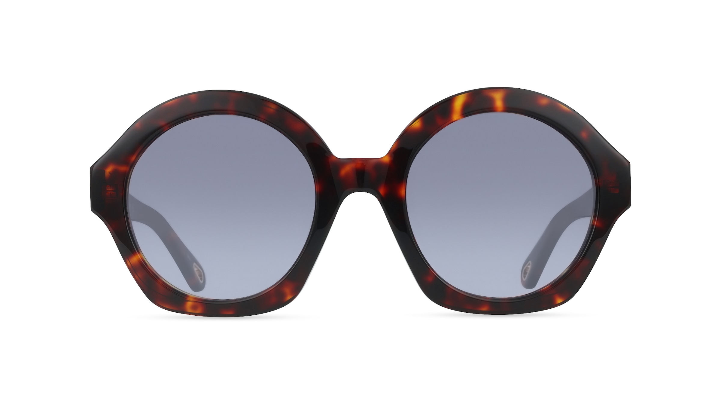 Chloé CH0302S Damen-Sonnenbrille Vollrand Rund Acetat-Gestell, Havanna