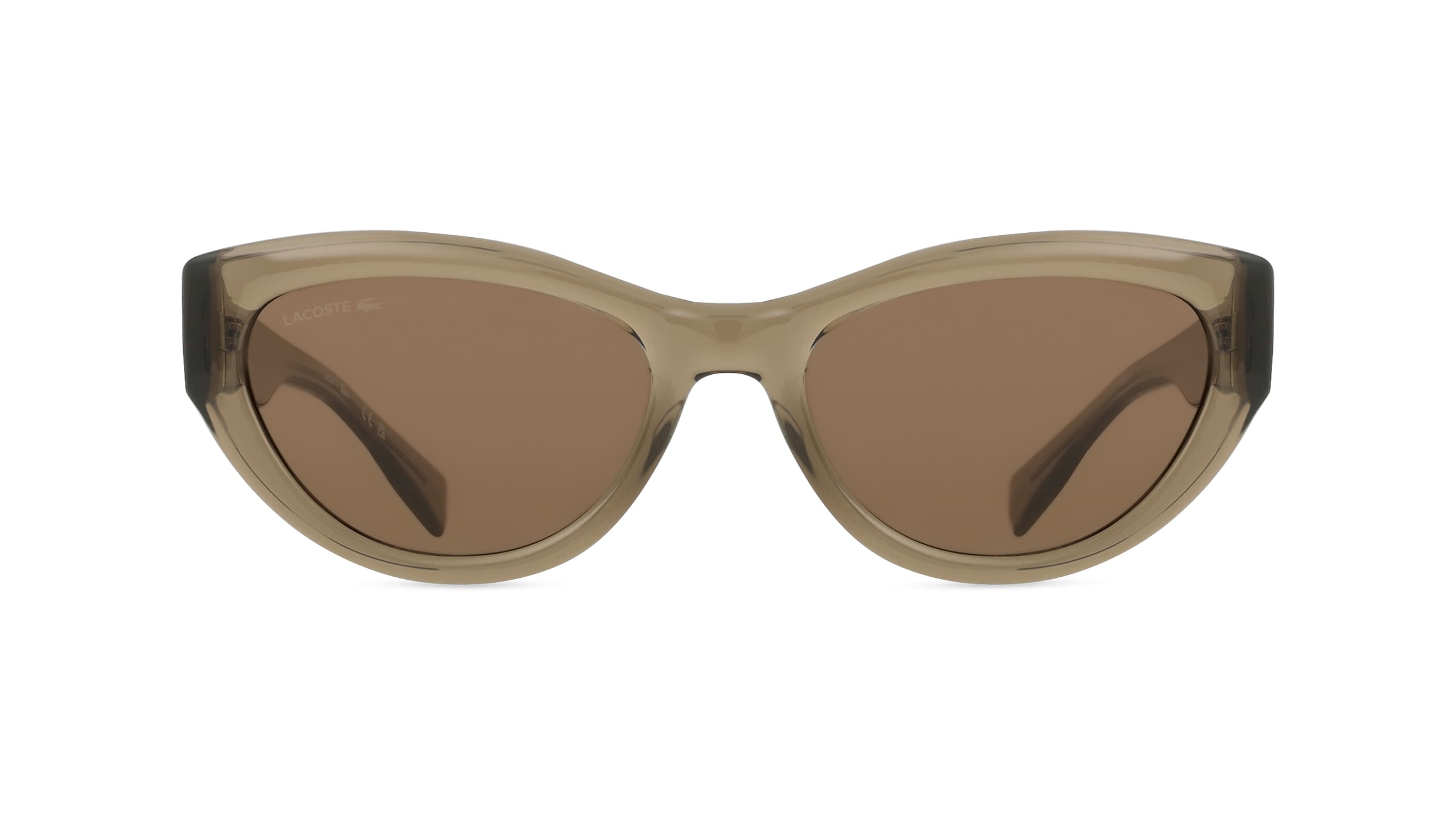 Lacoste L6013S Unisex-Sonnenbrille Vollrand Butterfly Kunststoff-Gestell, grün