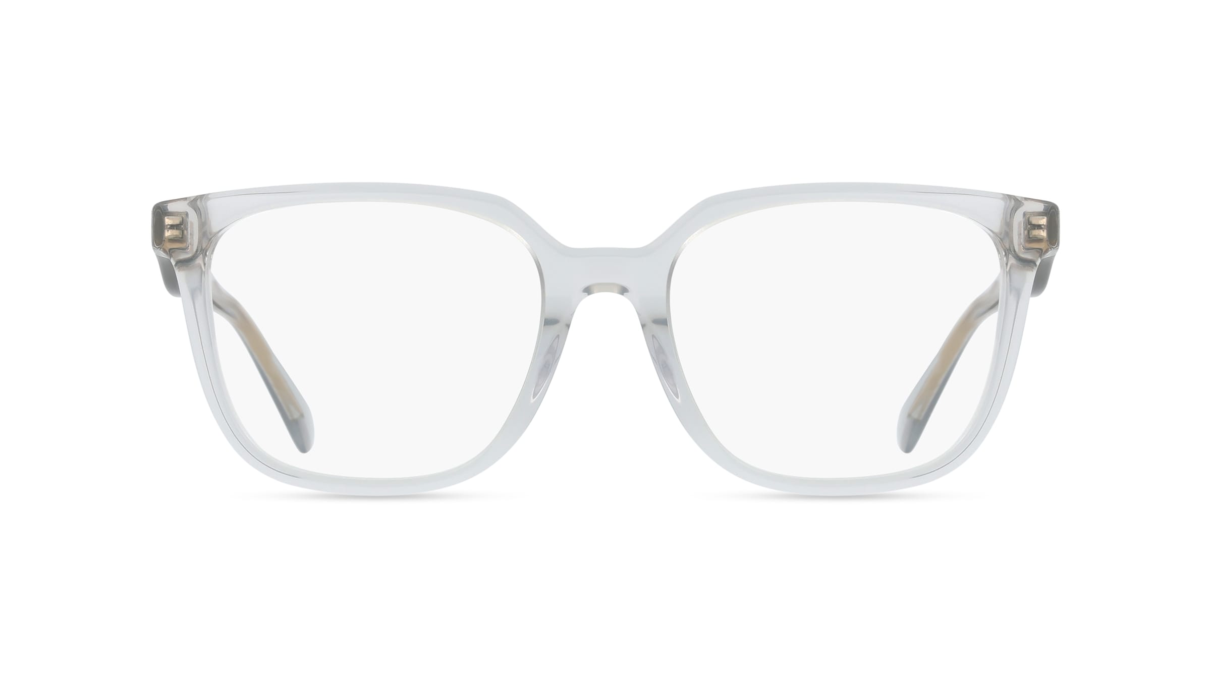 Coach 0HC6271U Damen-Brille inkl. Gläser Vollrand Quadratisch Acetat-Gestell 54/19/140, transparent