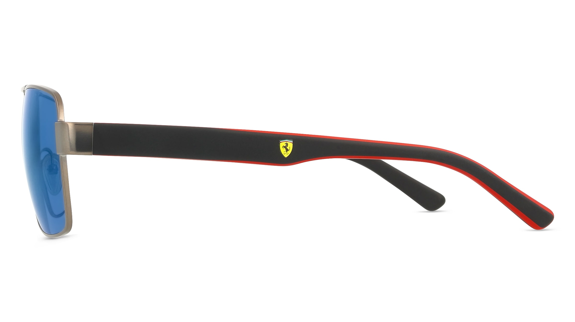 Thumbnail - Scuderia Ferrari 0FZ5005 Herren-Sonnenbrille Vollrand Eckig Metall-Gestell, grau