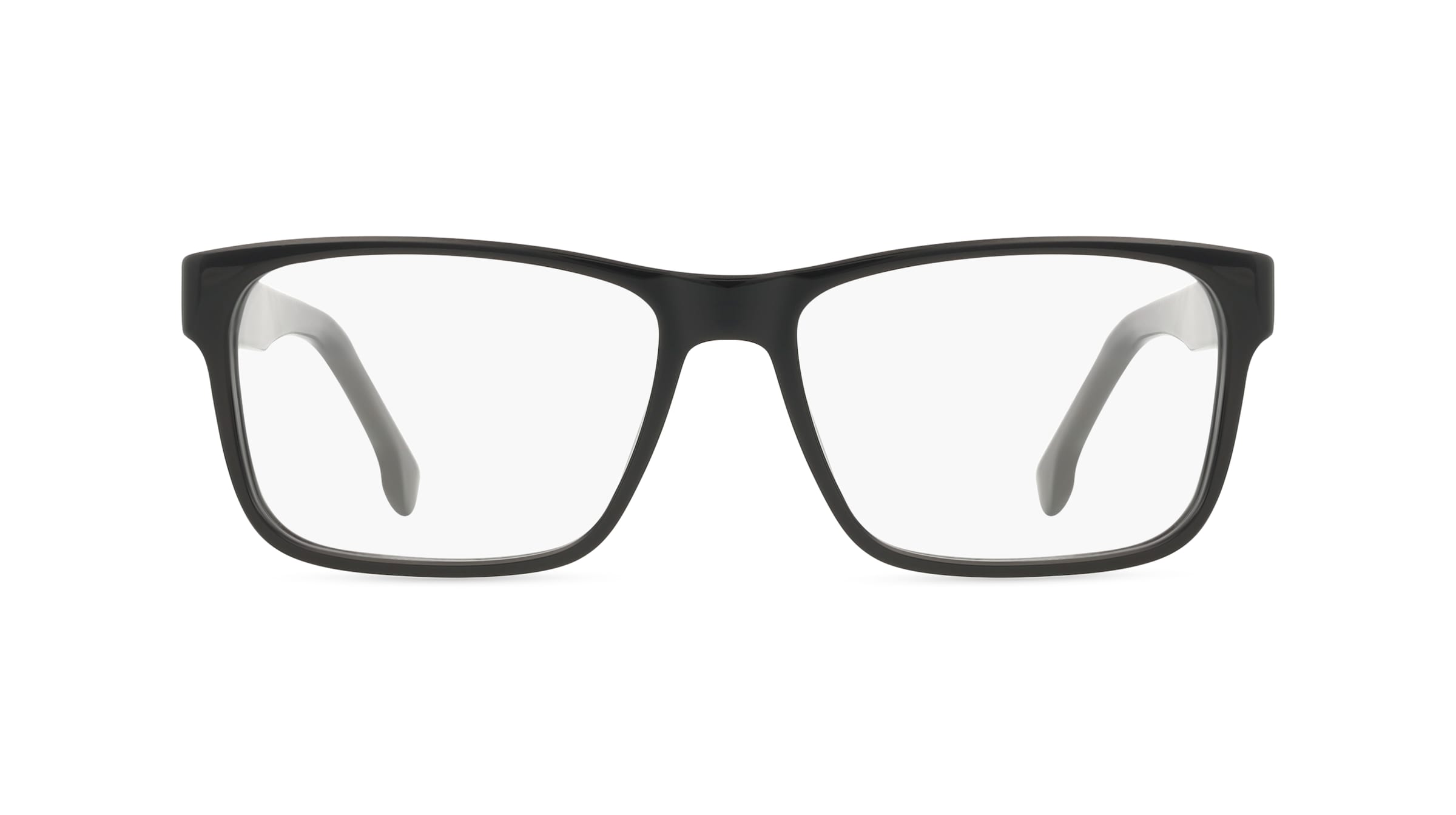 Boss 1762 Herren-Brille inkl. Gläser Vollrand Eckig Acetat-Gestell 41mm/17mm/155mm, schwarz
