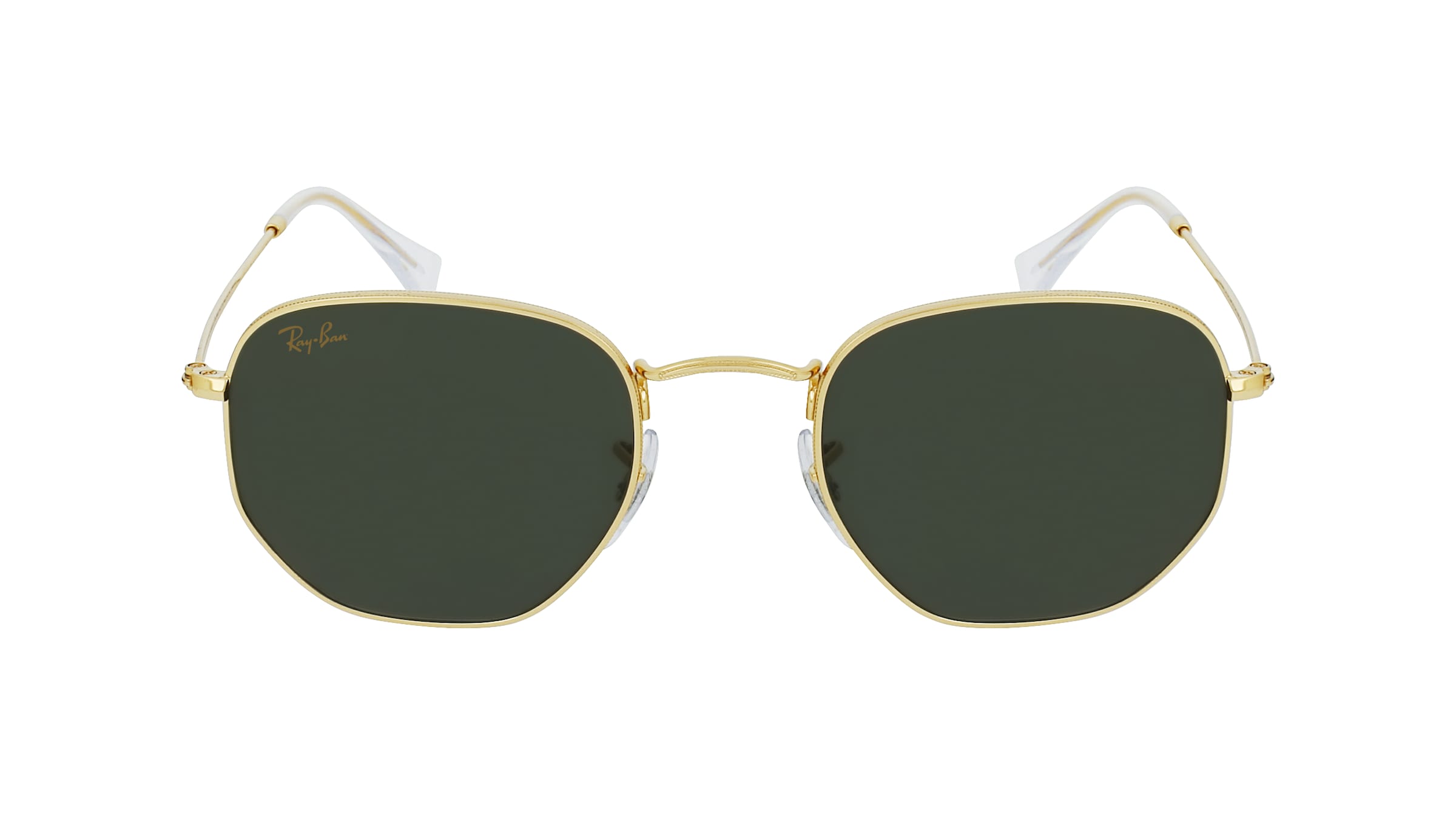 Ray-Ban RB3548 Damen-Sonnenbrille Vollrand Eckig Metall-Gestell, Gold