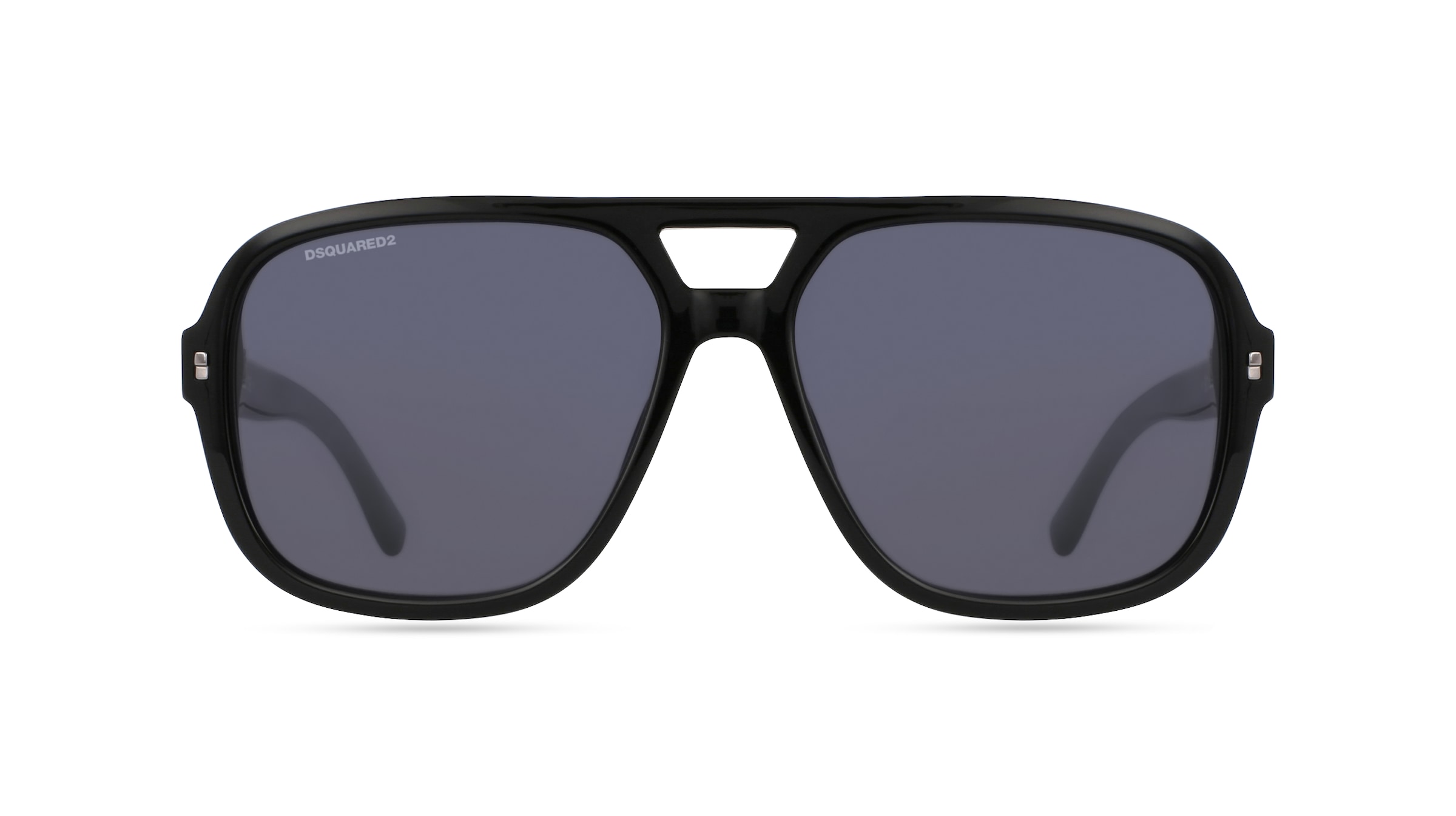 Dsquared2 D2 0003/S Herren-Sonnenbrille Vollrand Eckig Acetat-Gestell, schwarz