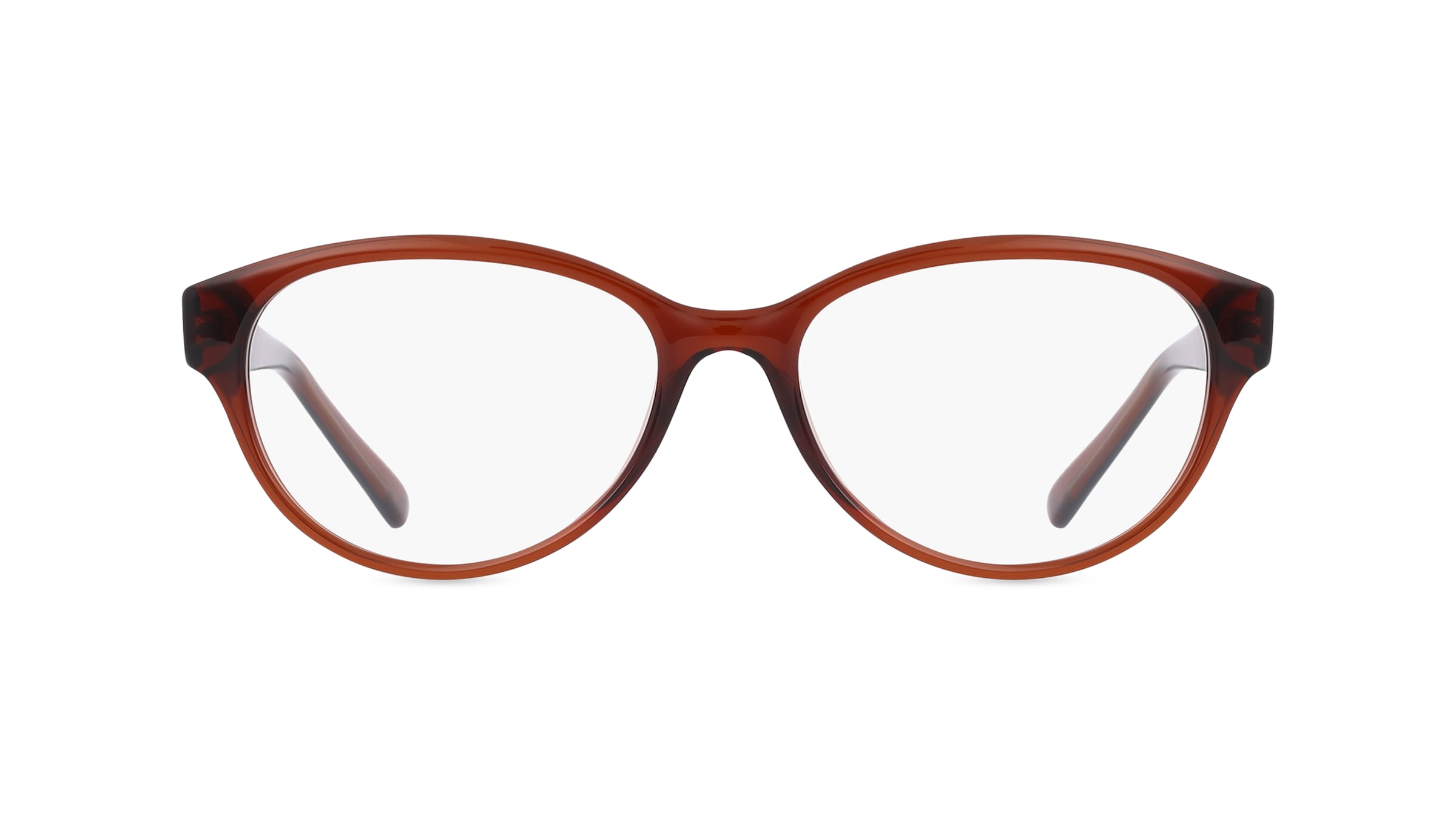 Fielmann MC 592 CL Damen-Brille inkl. Gläser Vollrand Oval Propionat-Gestell 52mm/16mm/135mm, braun