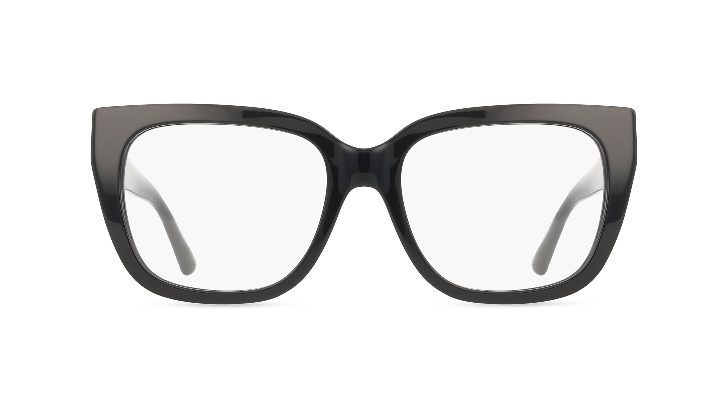 Jimmy Choo JC3019B Damen-Brille inkl. Gläser Vollrand Eckig Acetat-Gestell 52mm/17mm/145mm, schwarz