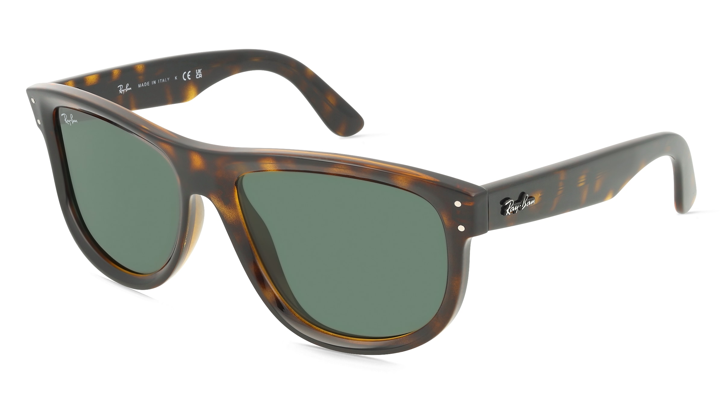 Ray-Ban RBR0501S BOYFRIEND REVERSE Unisex-Sonnenbrille Vollrand Quadratisch Kunststoff-Gestell, Havanna