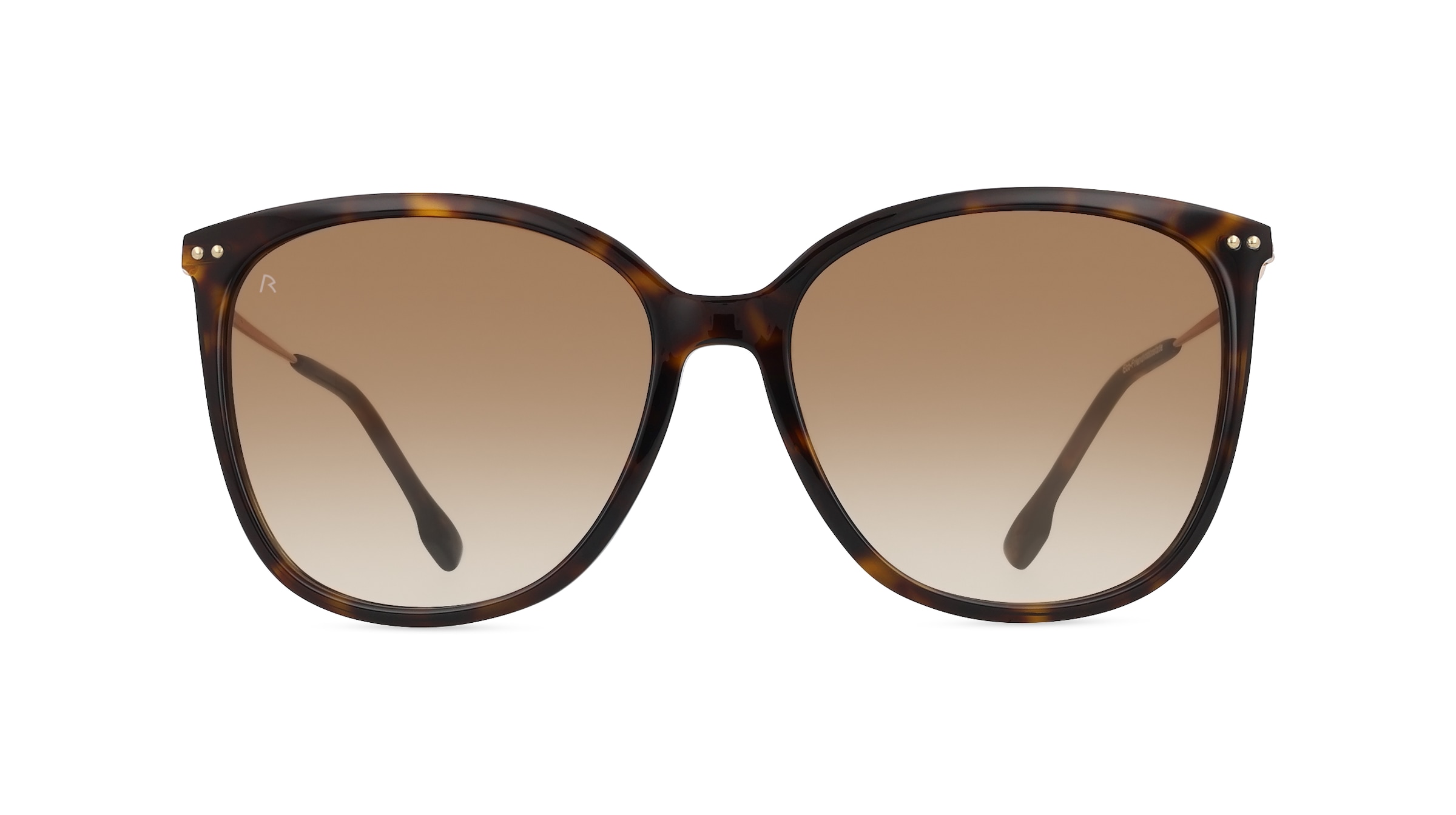 RODENSTOCK 3343 Damen-Sonnenbrille Vollrand Butterfly Kunststoff-Gestell, braun