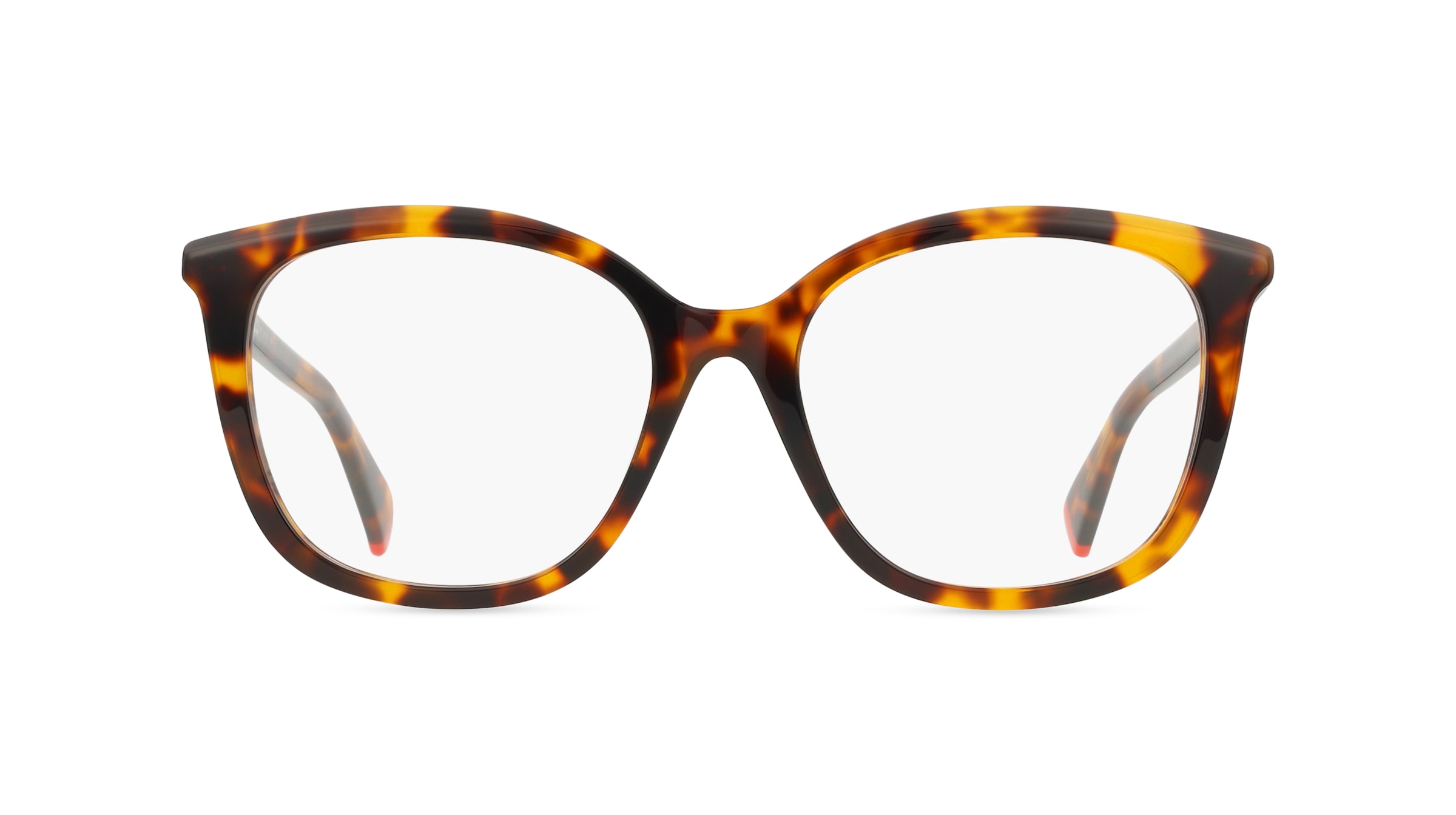 Kenzo KZ50202I Damen-Brille inkl. Gläser Vollrand Eckig Kunststoff-Gestell 55mm/18mm/145mm, rot