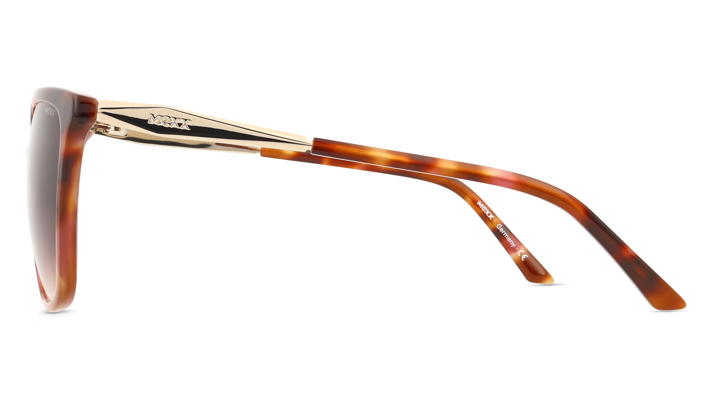 Thumbnail - Mexx Eyes 6573 Damen-Sonnenbrille Vollrand Eckig Kunststoff-Gestell, braun