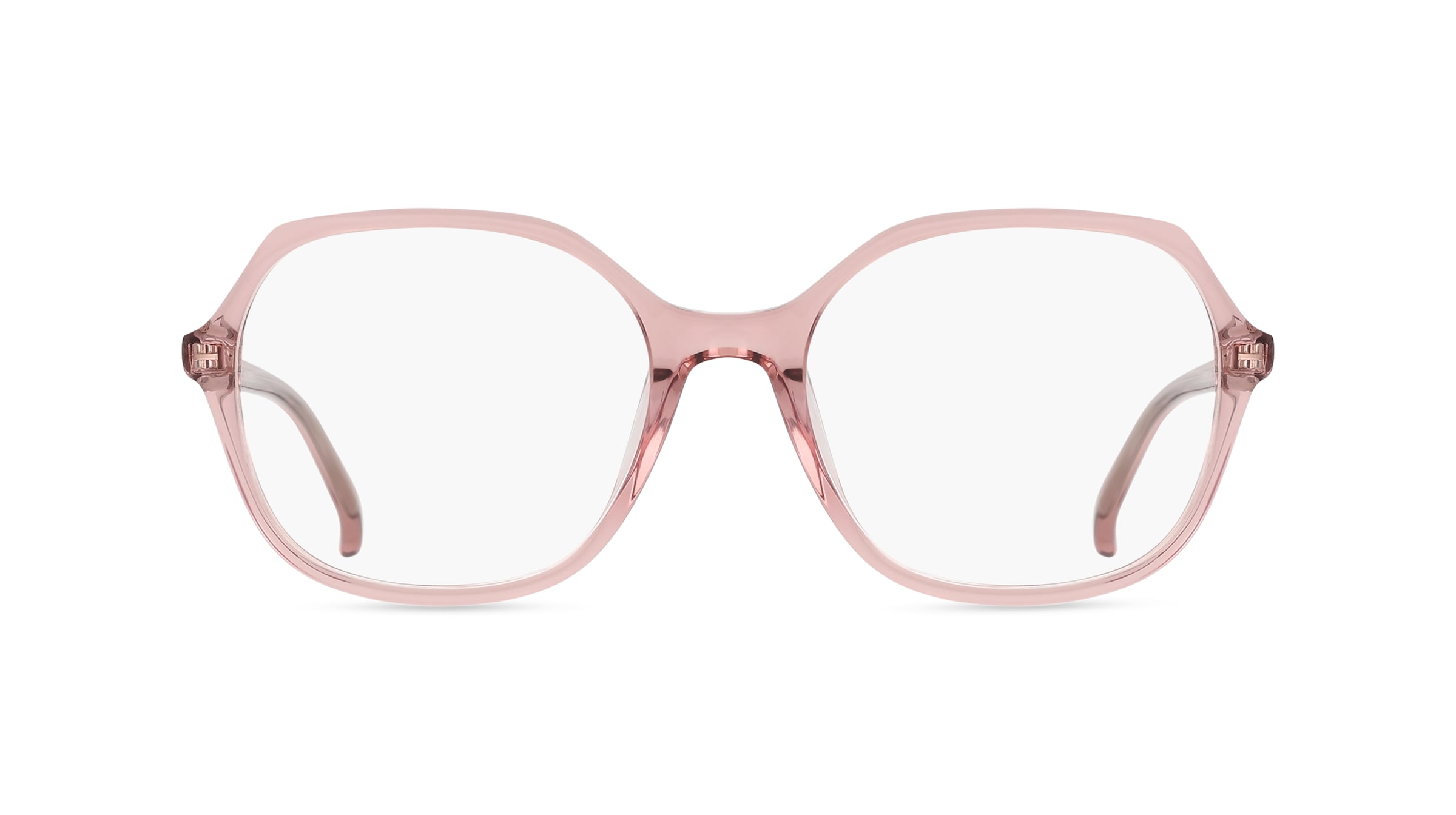 Fielmann ABC 079 FLEX FA AMANDA Damen-Brille inkl. Gläser Vollrand Mehreckig Acetat-Gestell 52mm/19mm/140mm, Pink