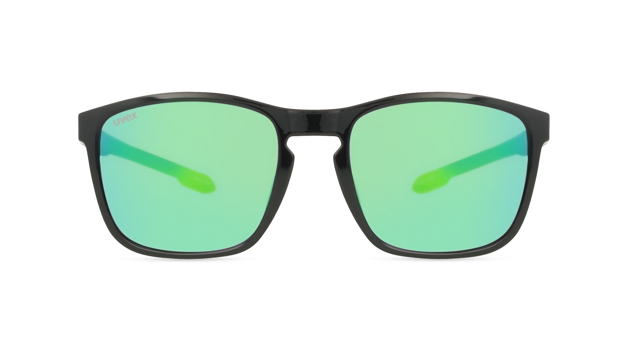 Uvex Sports S533078 LGL 52 Unisex-Sonnenbrille Vollrand Eckig Kunststoff-Gestell, Schwarz