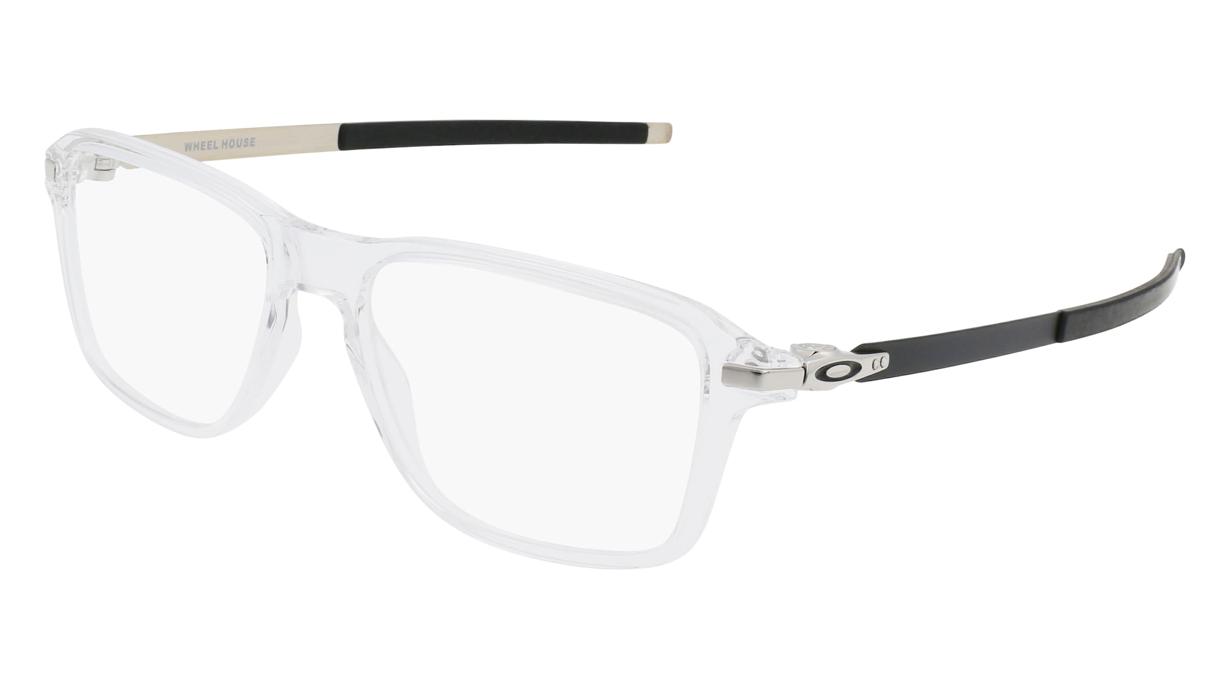 Oakley OX8166 Herren-Brille inkl. Gläser Vollrand Quadratisch Kunststoff-Gestell 54/16/140, Weiß