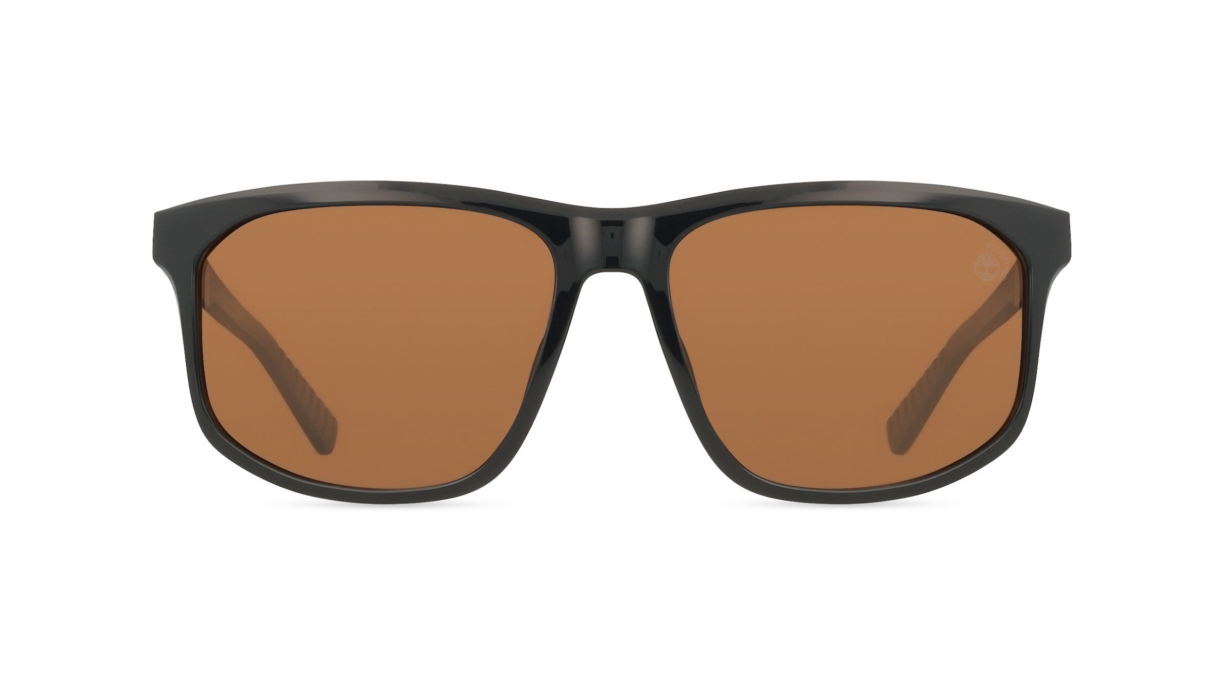 Timberland TB00036-H Herren-Sonnenbrille Vollrand Rechteckig Kunststoff-Gestell, schwarz