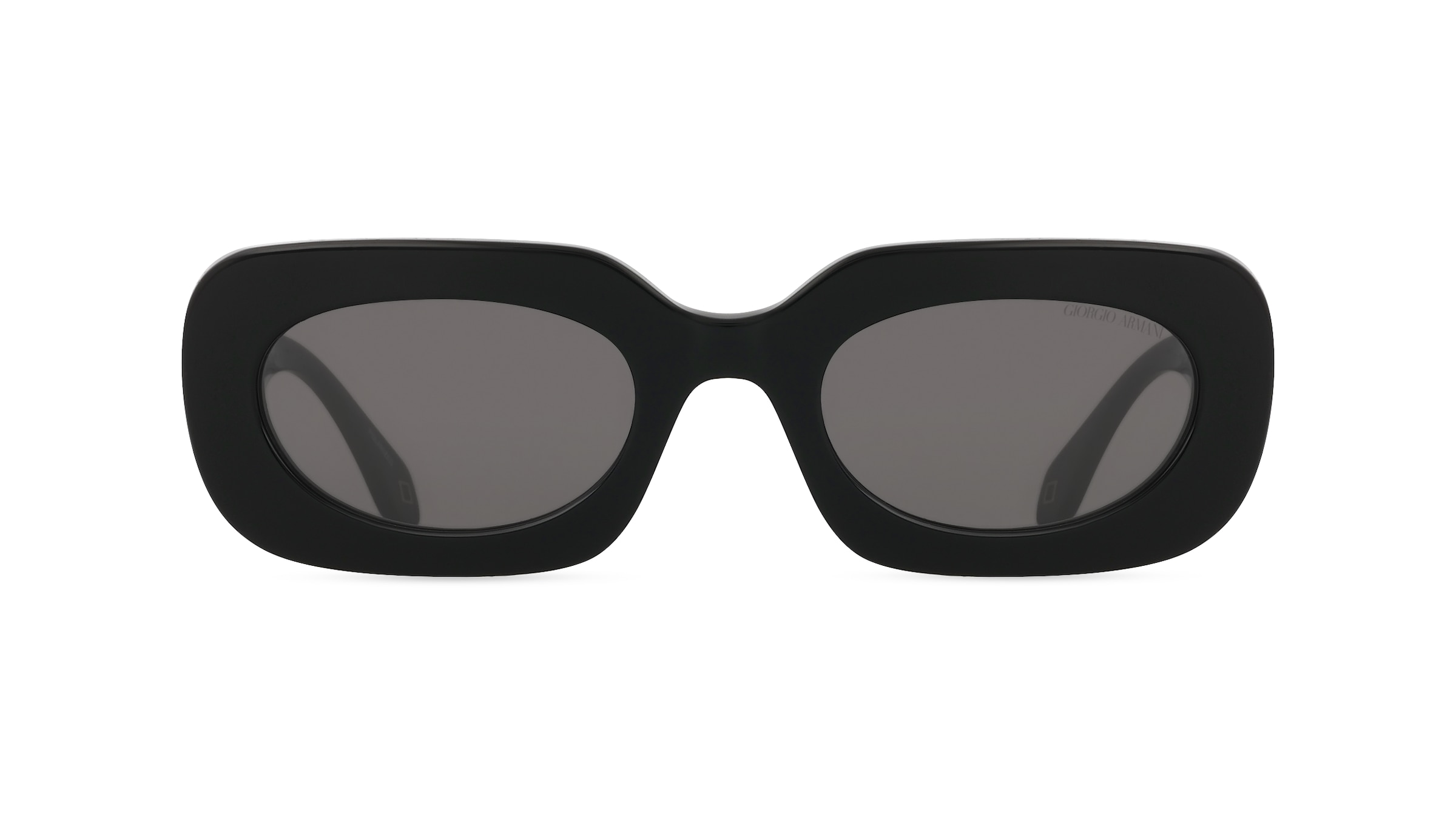 Giorgio Armani 0AR8182 Damen-Sonnenbrille Vollrand Quadratisch Acetat-Gestell, schwarz