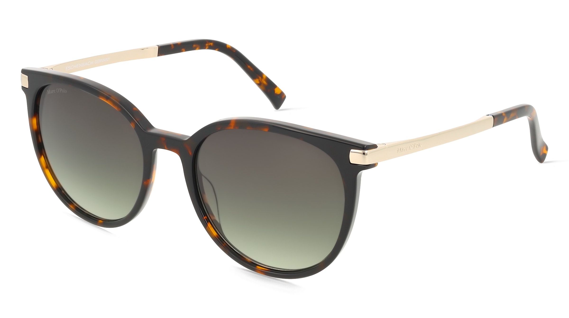 Marc O'Polo Eyewear 506216 Damen-Sonnenbrille Vollrand Panto Kunststoff-Gestell, Havanna