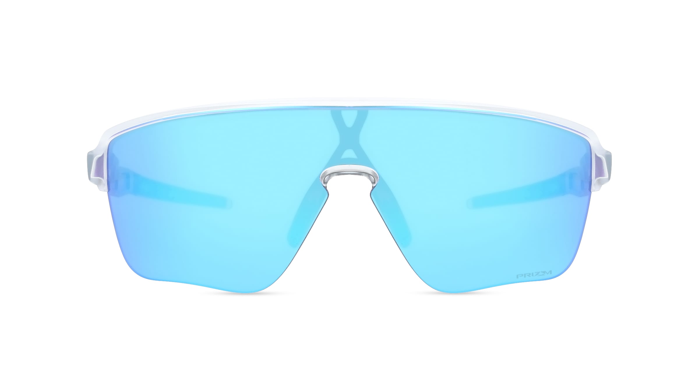 Oakley OO9415 Herren-Sonnenbrille Vollrand Monoscheibe Kunststoff-Gestell, transparent