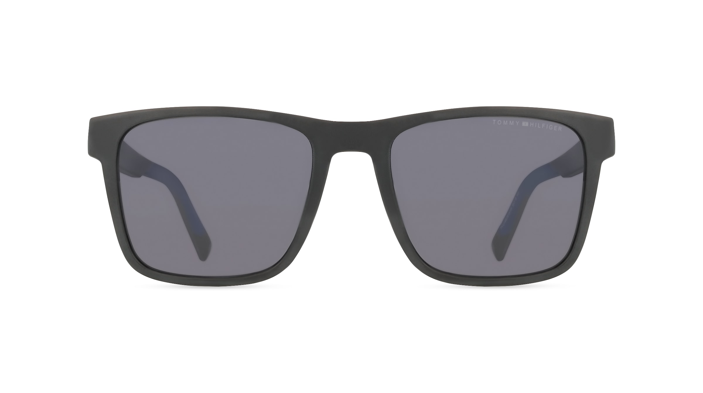 Tommy Hilfiger TH 2144/S Herren-Sonnenbrille Vollrand Eckig Kunststoff-Gestell, schwarz