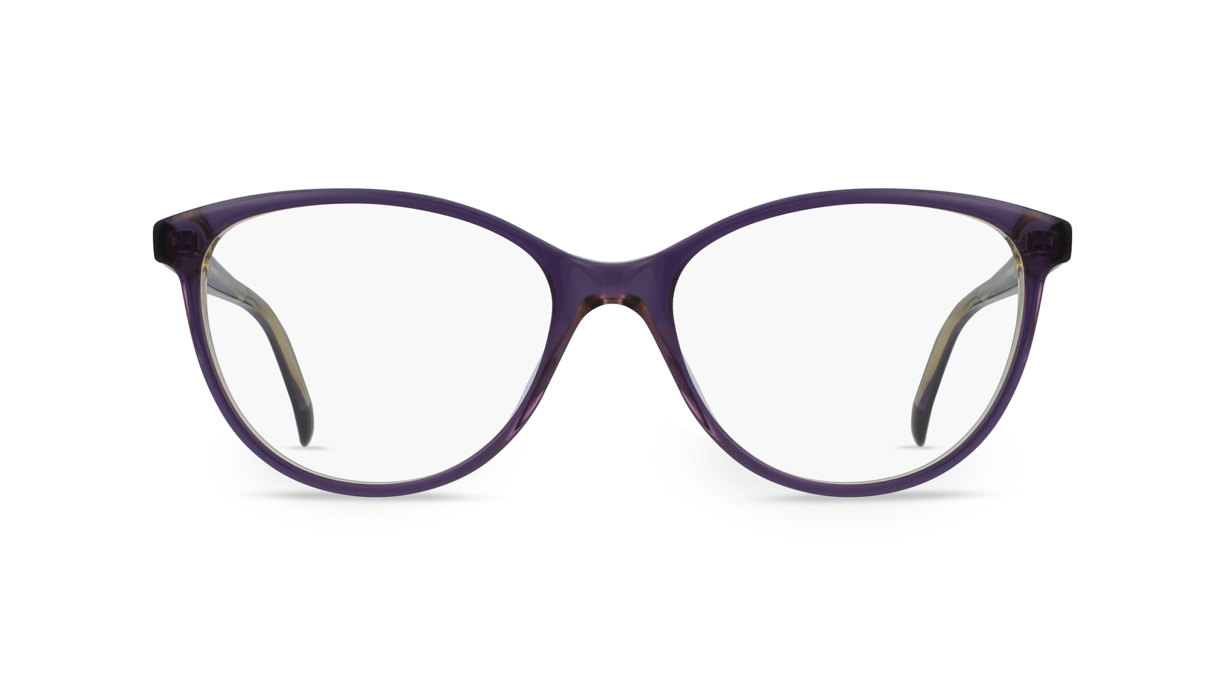 Thumbnail - Fielmann LN 002 CL Damen-Brille inkl. Gläser Vollrand Butterfly Acetat-Gestell 53mm/16mm/135mm, lila