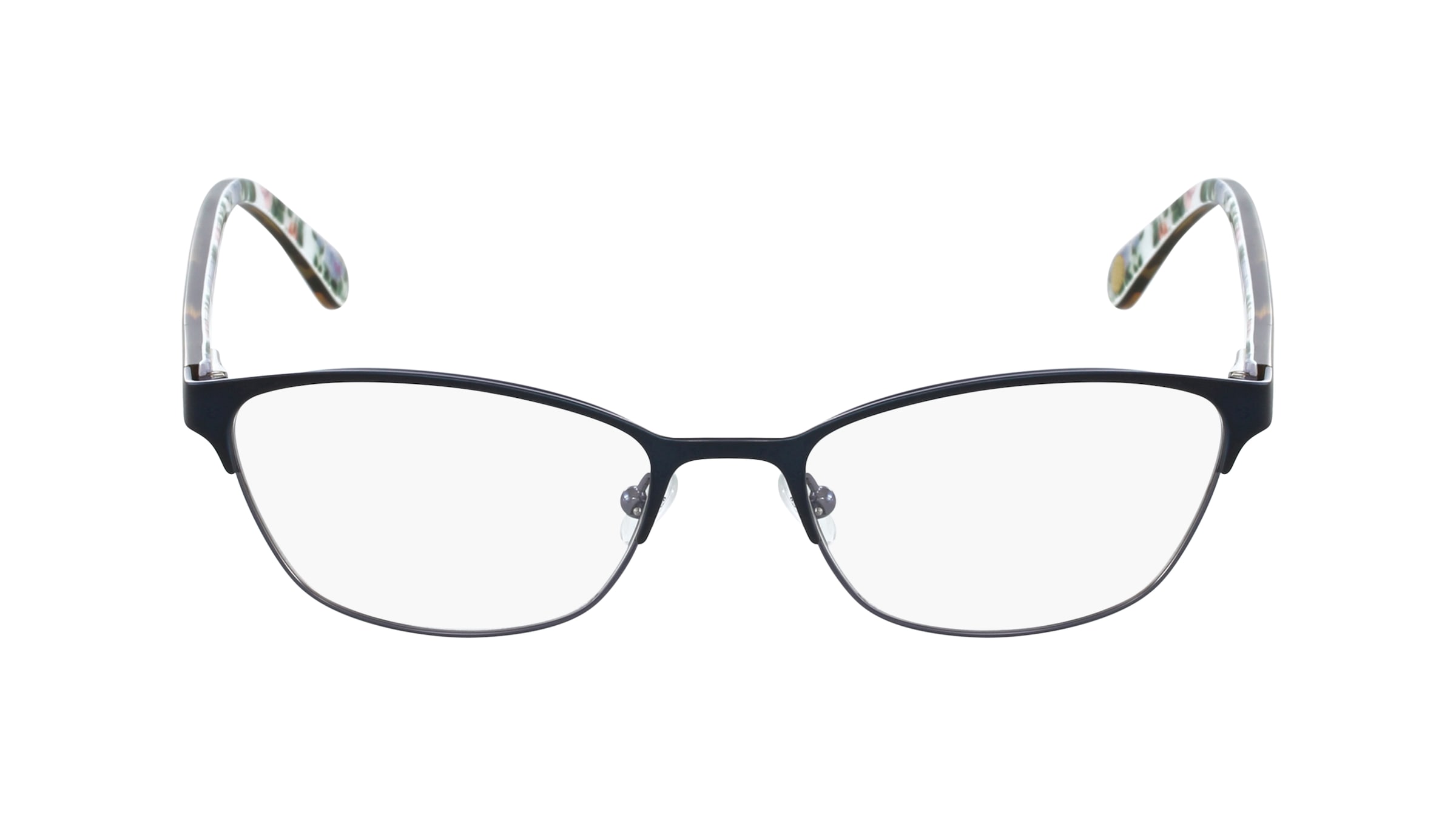 Ted Baker TB 2222 Damen-Brille inkl. Gläser Vollrand Eckig Metall-Gestell 52mm/17mm/135mm, blau