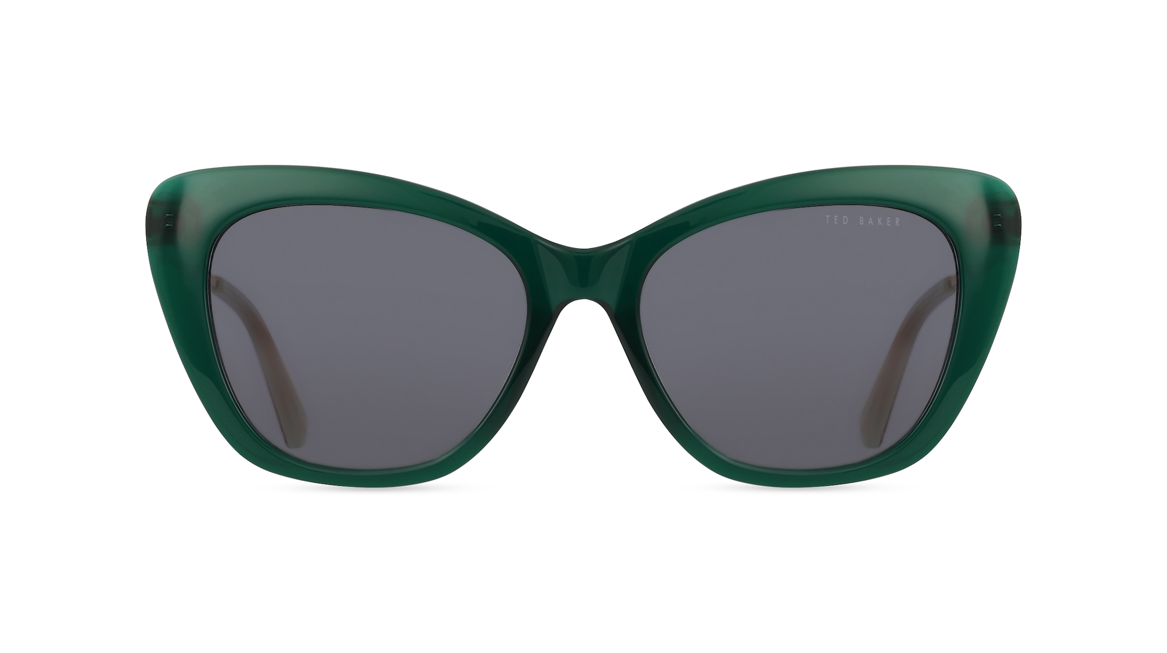 Ted Baker 1742 Damen-Sonnenbrille Vollrand Eckig Acetat-Gestell, grün