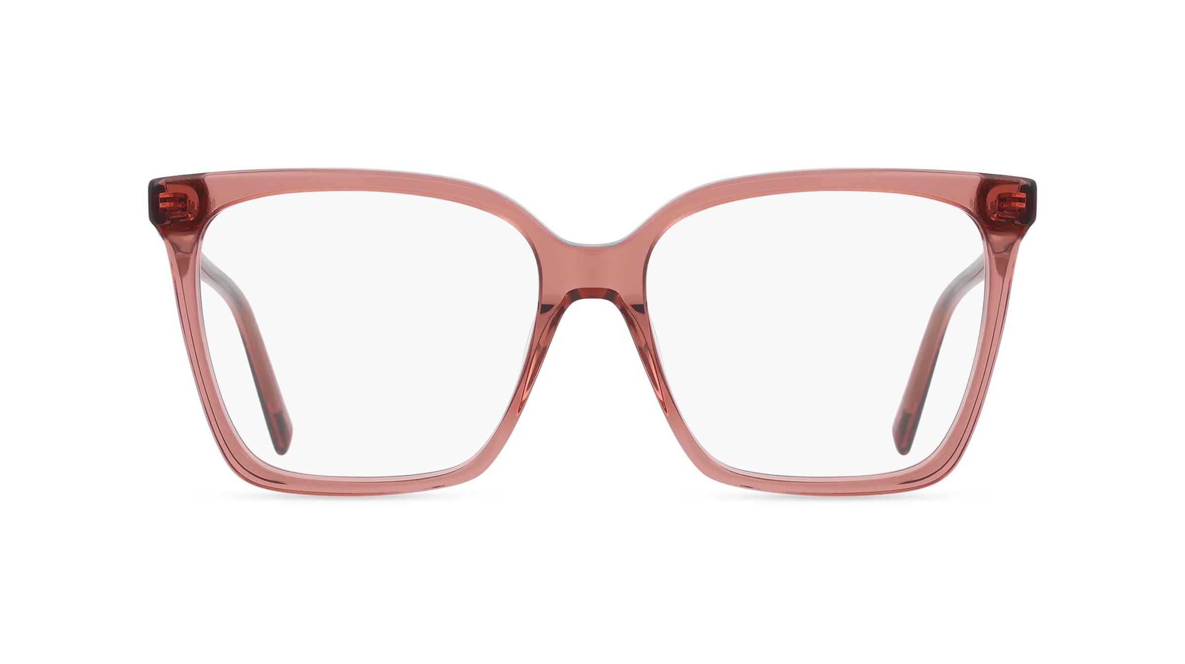 Karl Lagerfeld KL6231 Damen-Brille inkl. Gläser Vollrand Quadratisch Acetat-Gestell 55/16/140, Pink