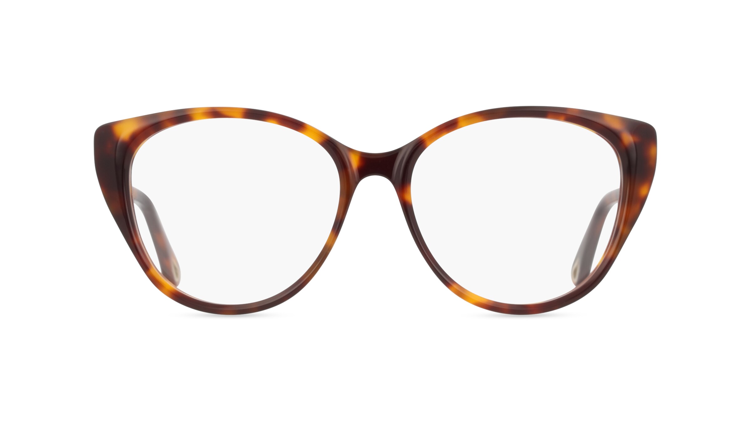 Chloé CH0052O Unisex-Brille inkl. Gläser Vollrand Butterfly Kunststoff-Gestell 53mm/16mm/140mm, braun