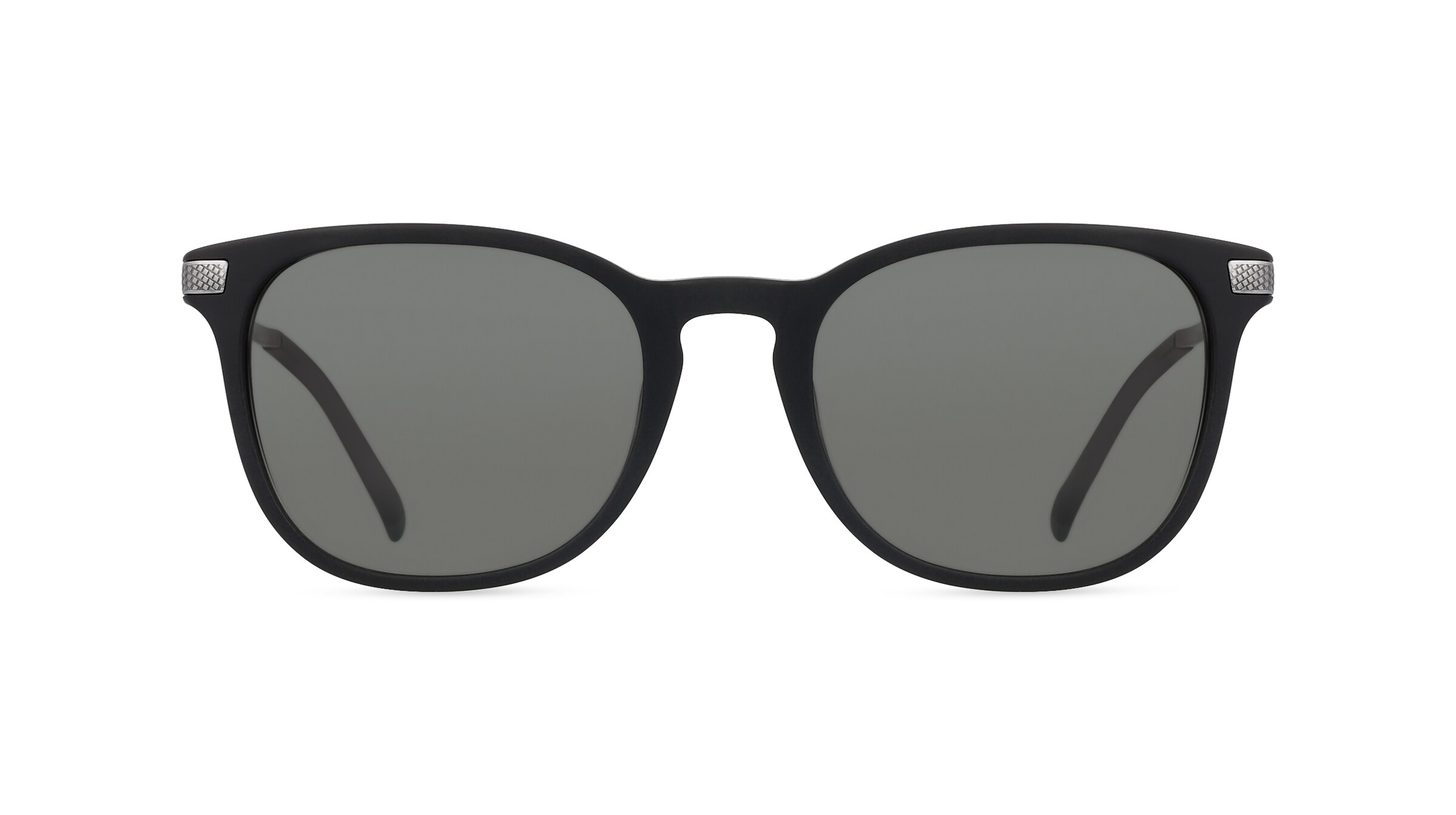 Fielmann BD 436 SUN FLEX CL Herren-Sonnenbrille Vollrand Eckig Acetat-Gestell, schwarz