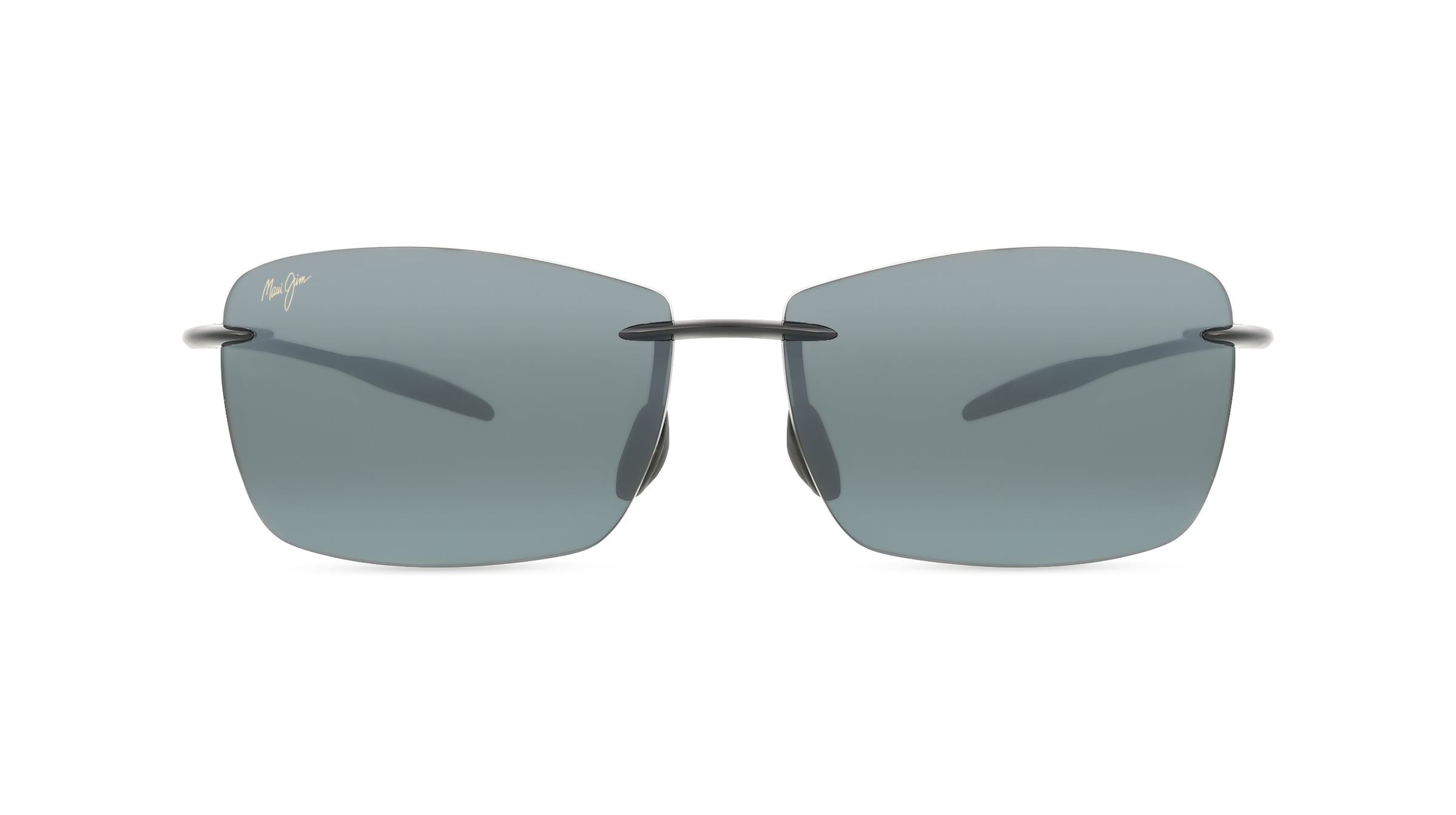 Maui Jim MJ0423S Lighthouse Unisex-Sonnenbrille Randlos Eckig Kunststoff-Gestell, schwarz
