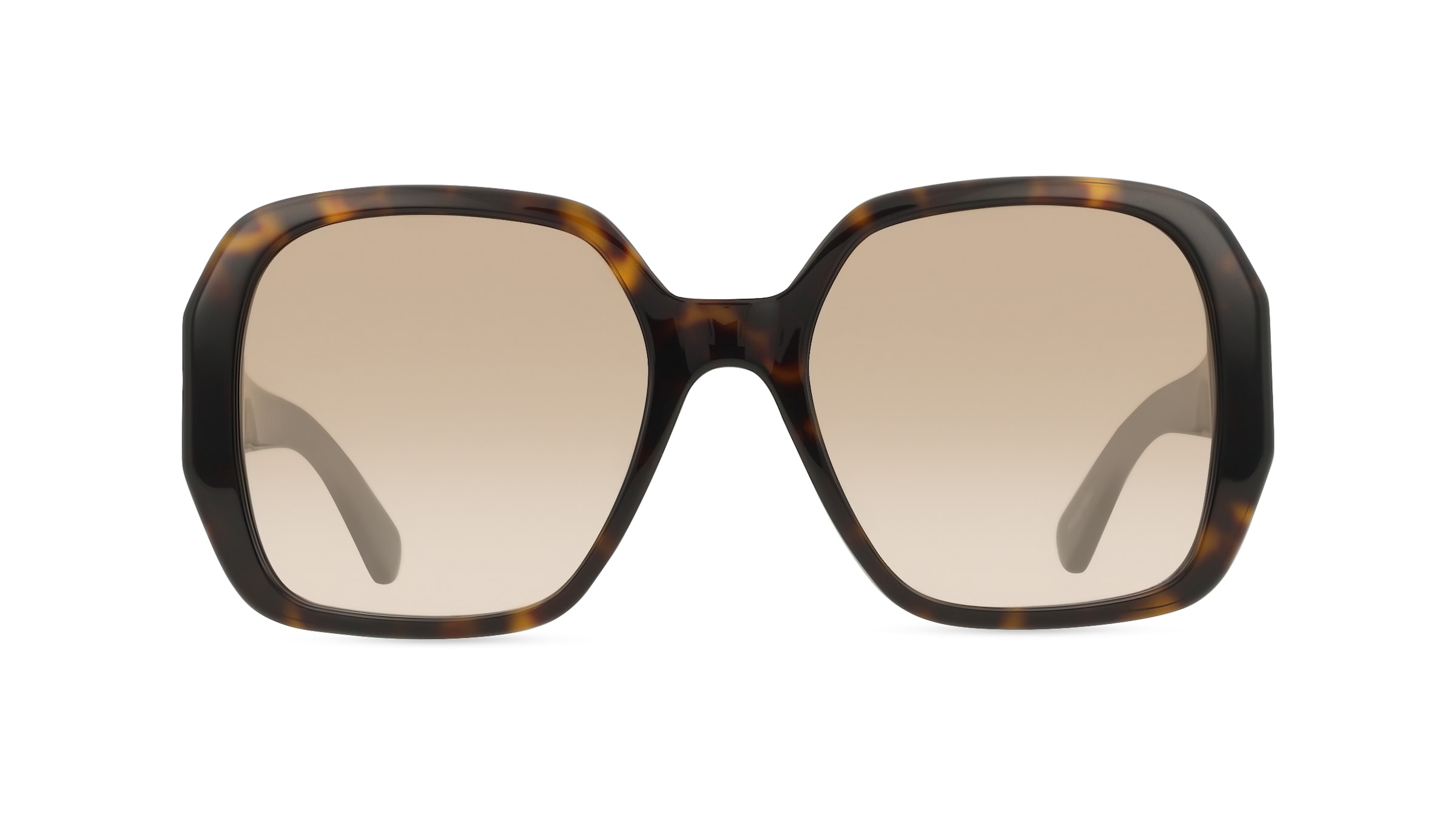 Stella McCartney SC40074I Damen-Sonnenbrille Vollrand Eckig Kunststoff-Gestell, braun