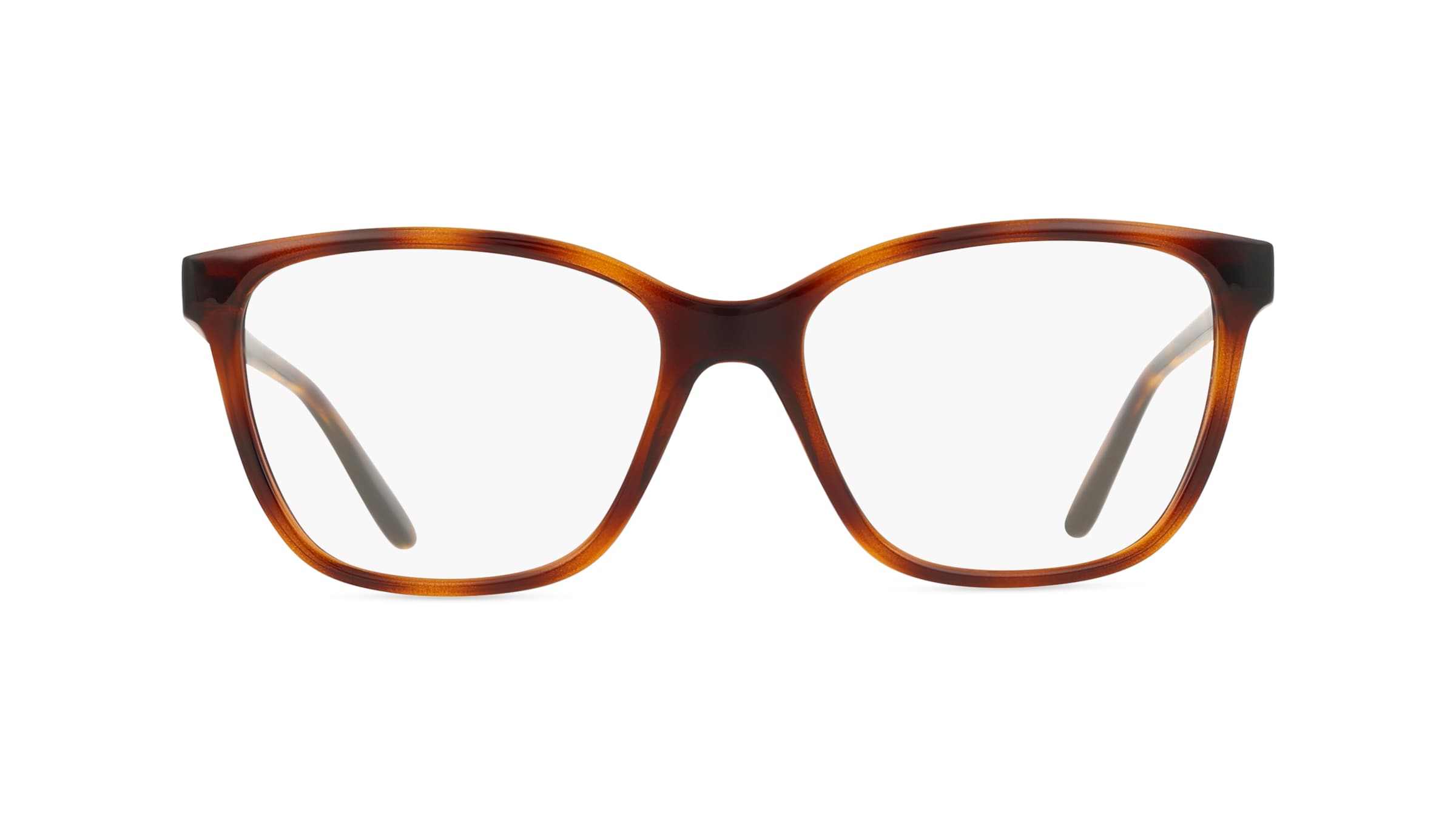 Vogue VO5518 Damen-Brille inkl. Gläser Vollrand Pilot Kunststoff-Gestell 53/16/140, braun