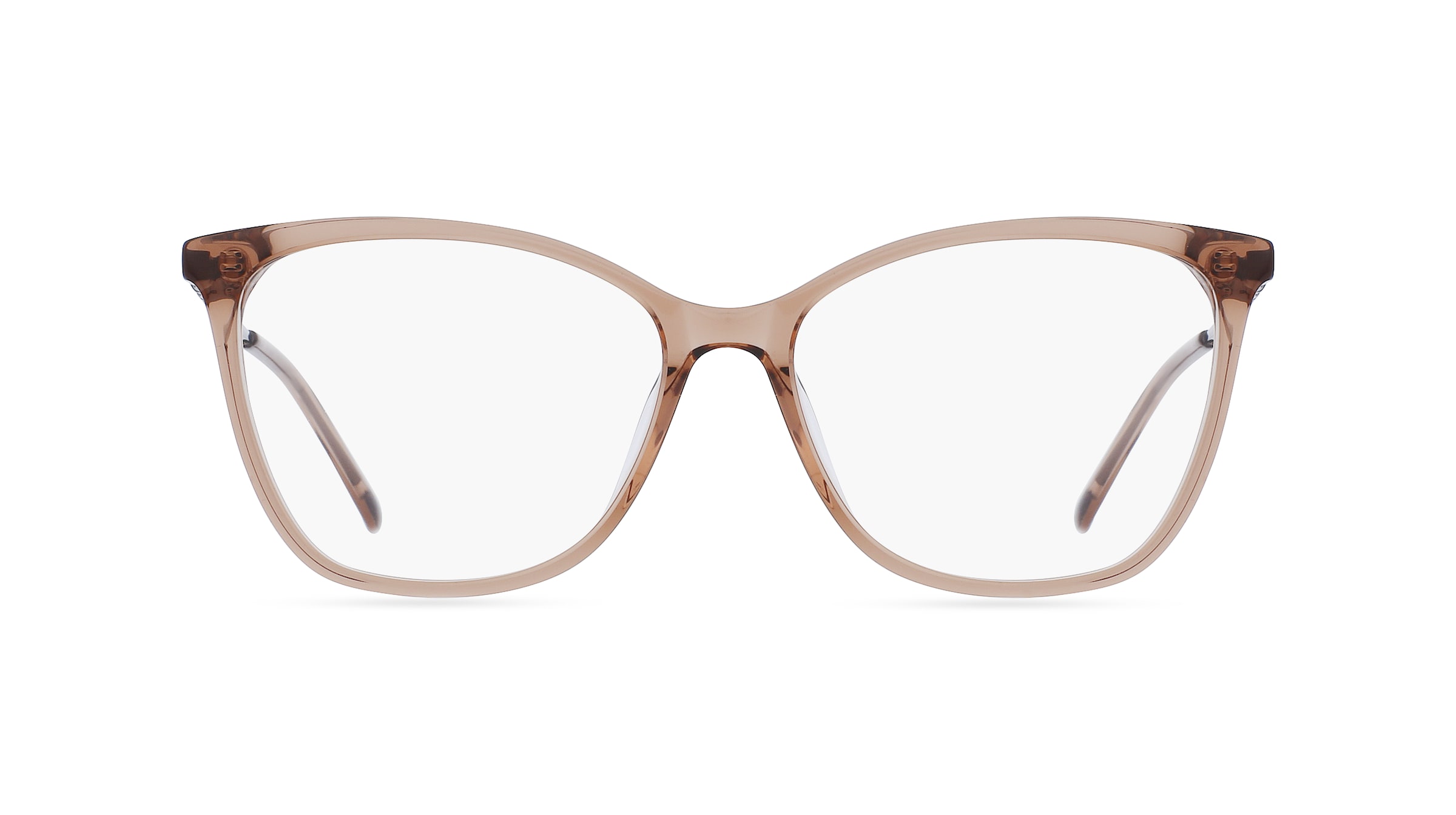 Fielmann BD 509 CL Damen-Brille inkl. Gläser Vollrand Eckig Acetat-Gestell 54mm/16mm/140mm, braun