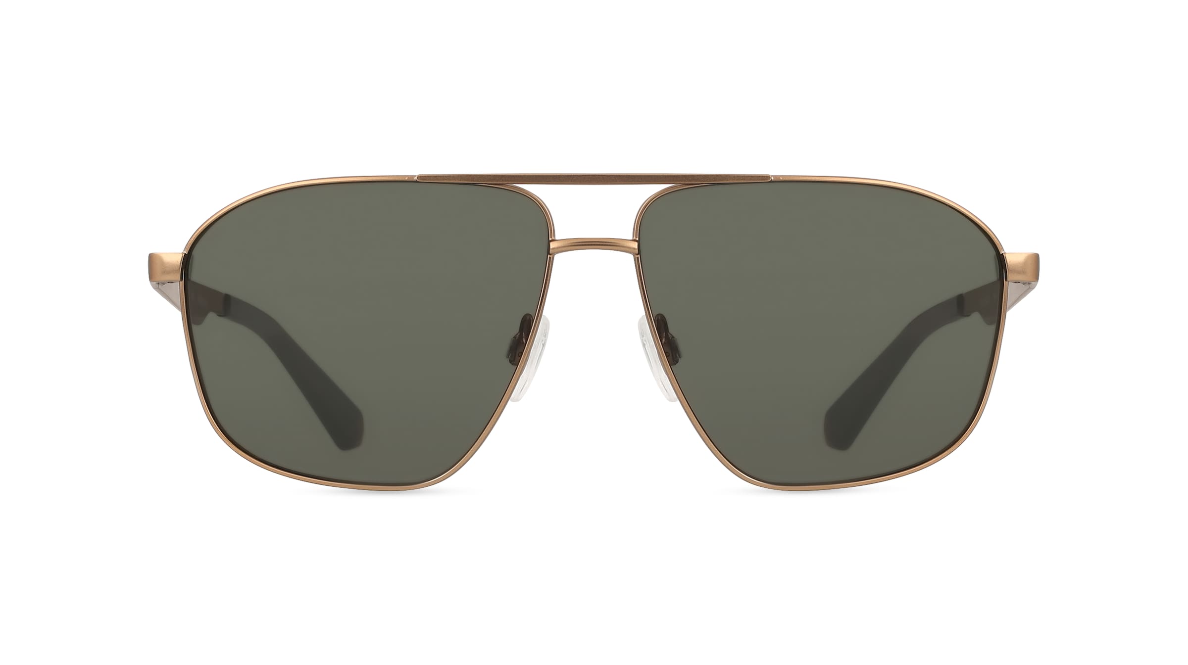 Calvin Klein CKJ24202S Herren-Sonnenbrille Vollrand Eckig Metall-Gestell, gold