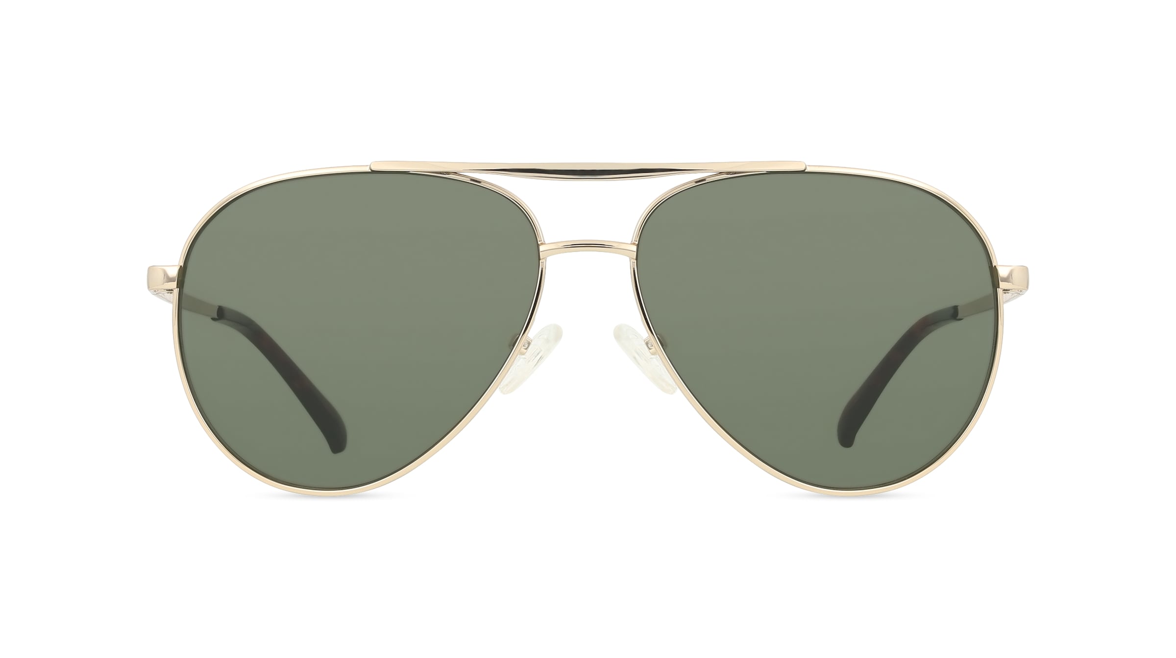 Fielmann BD 568 SUN CL TOM Herren-Sonnenbrille Vollrand Pilot Edelstahl-Gestell, gold