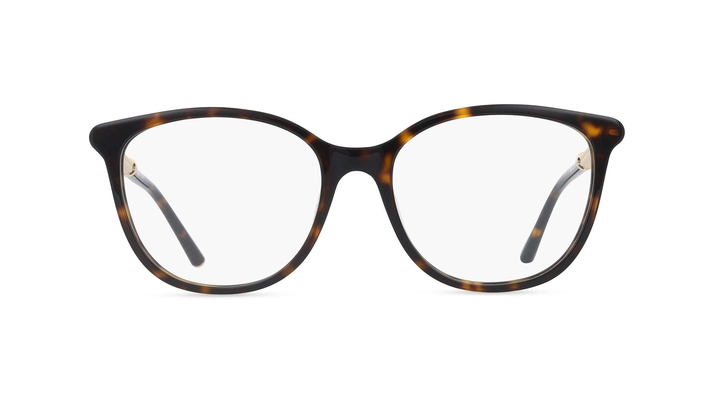 Escada VESG30 Damen-Brille inkl. Gläser Vollrand Butterfly Kunststoff-Gestell 54/17/140, braun