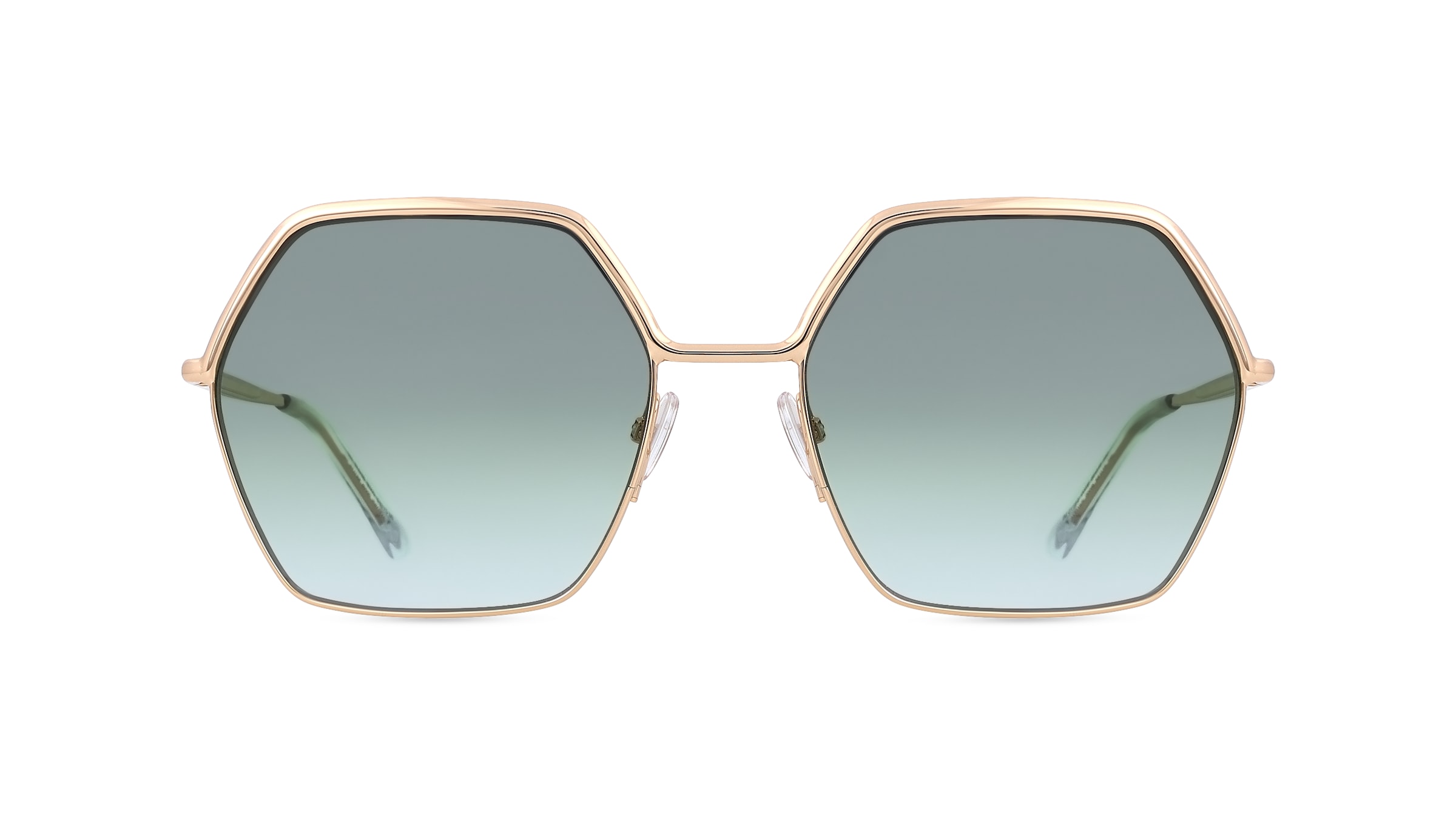 Isabel Marant IM 0119/S Damen-Sonnenbrille Vollrand Achteckig Metall-Gestell, gold