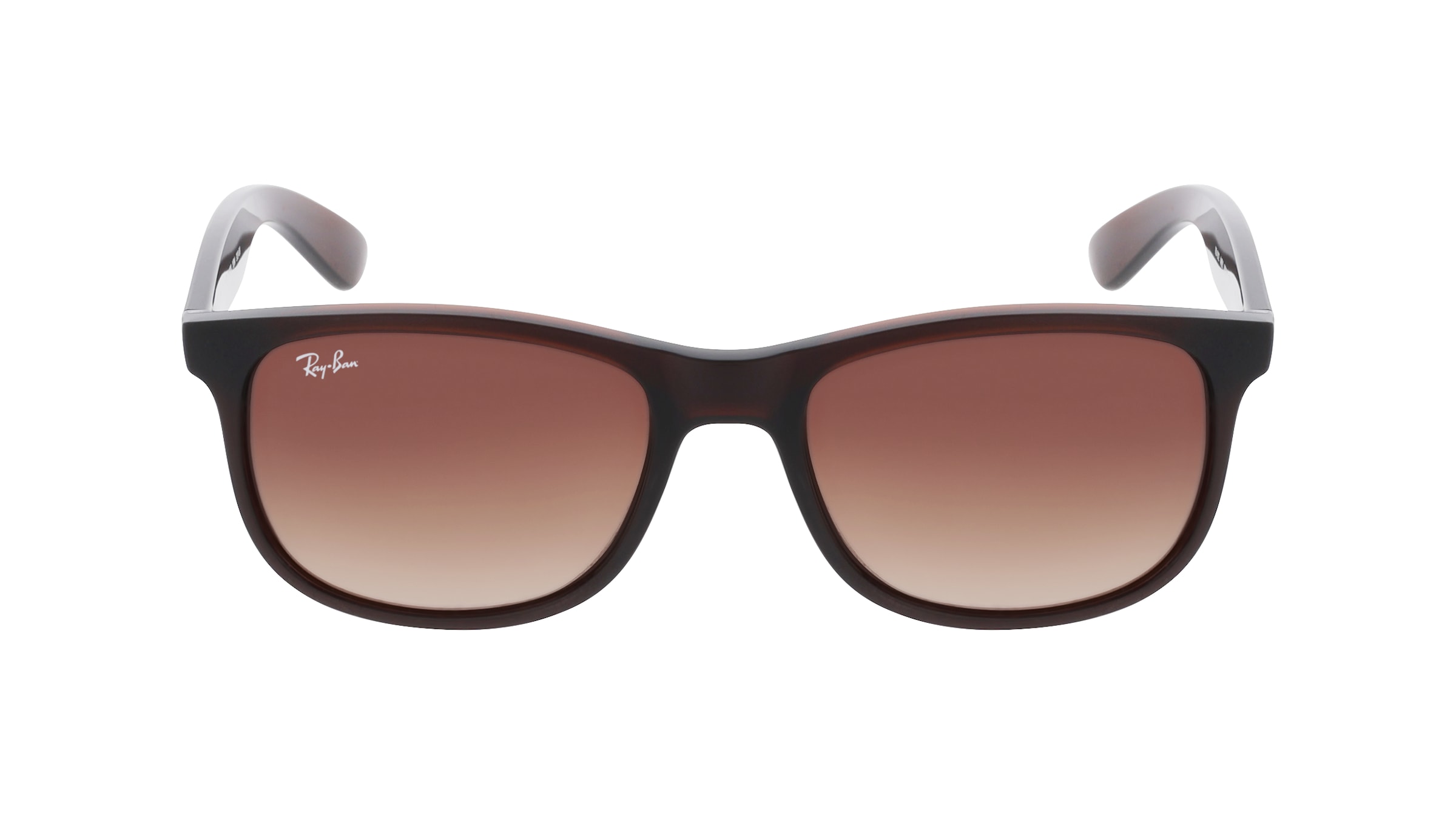 Ray-Ban RB4202 ANDY Herren-Sonnenbrille Vollrand Eckig Kunststoff-Gestell, braun