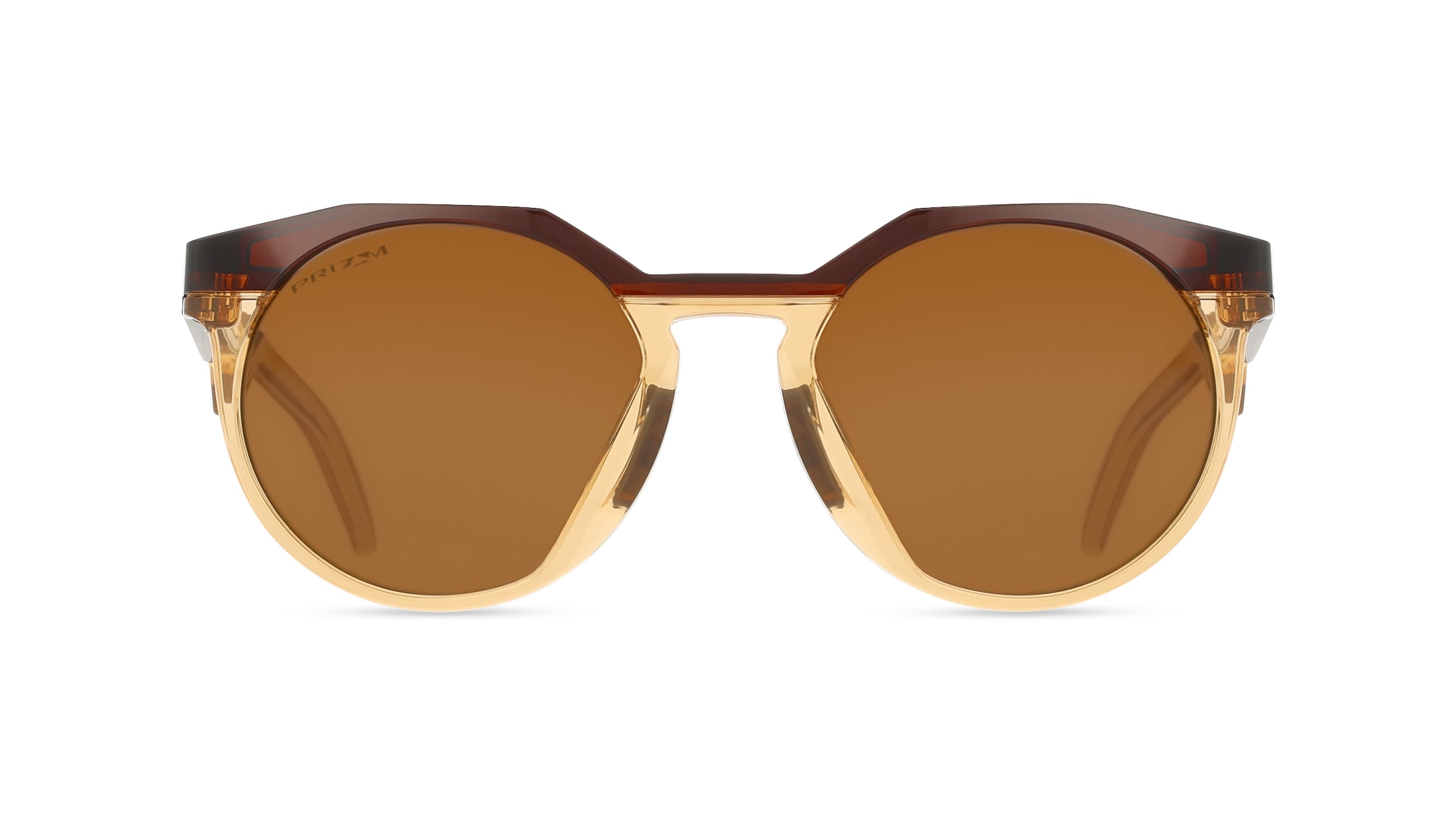 Oakley OO9242 HSTN Herren-Sonnenbrille Vollrand Rund Kunststoff-Gestell, Braun