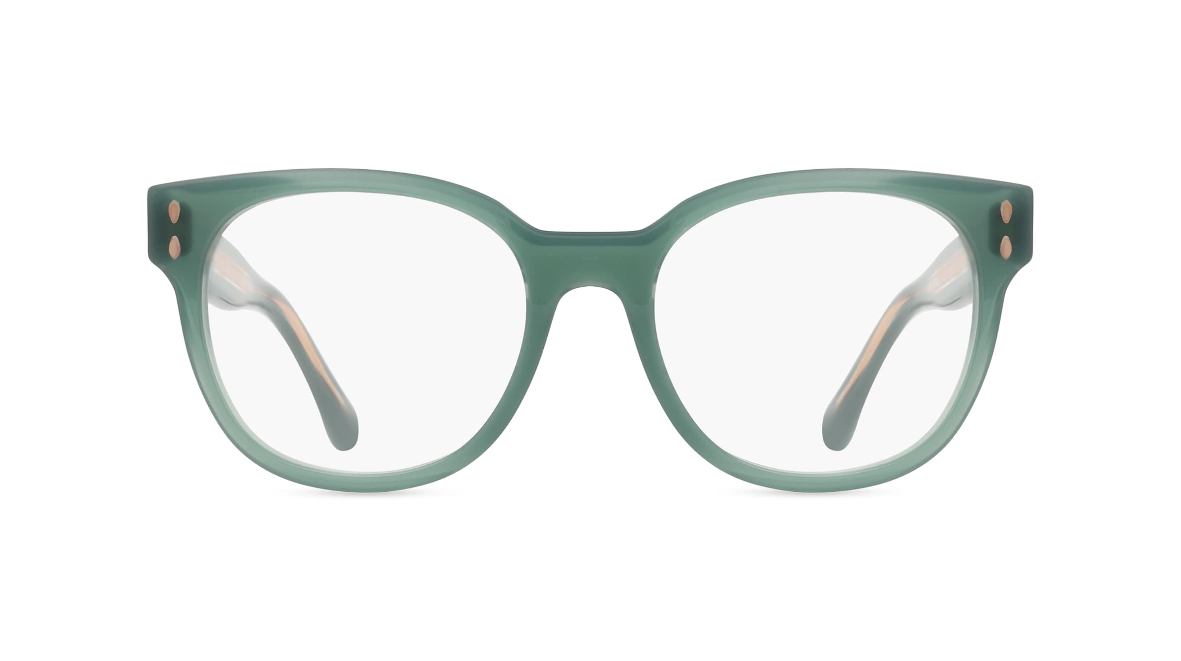 Isabel Marant IM 0020 Damen-Brille inkl. Gläser Vollrand Butterfly Acetat-Gestell 52mm/19mm/145mm, grün