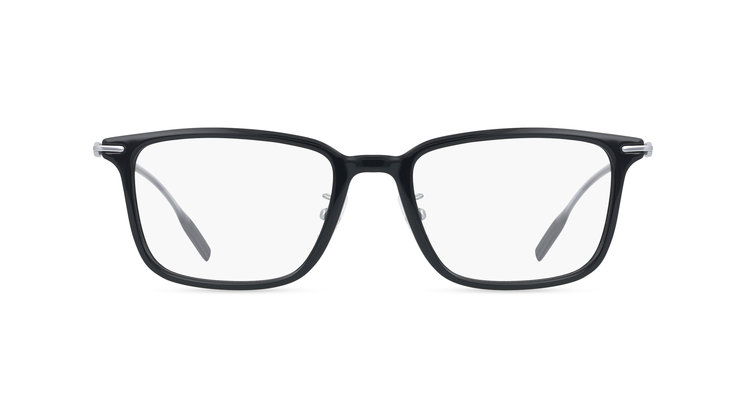 Montblanc MB0489OA Herren-Brille inkl. Gläser Vollrand Eckig Kunststoff-Gestell 54/17/145, schwarz