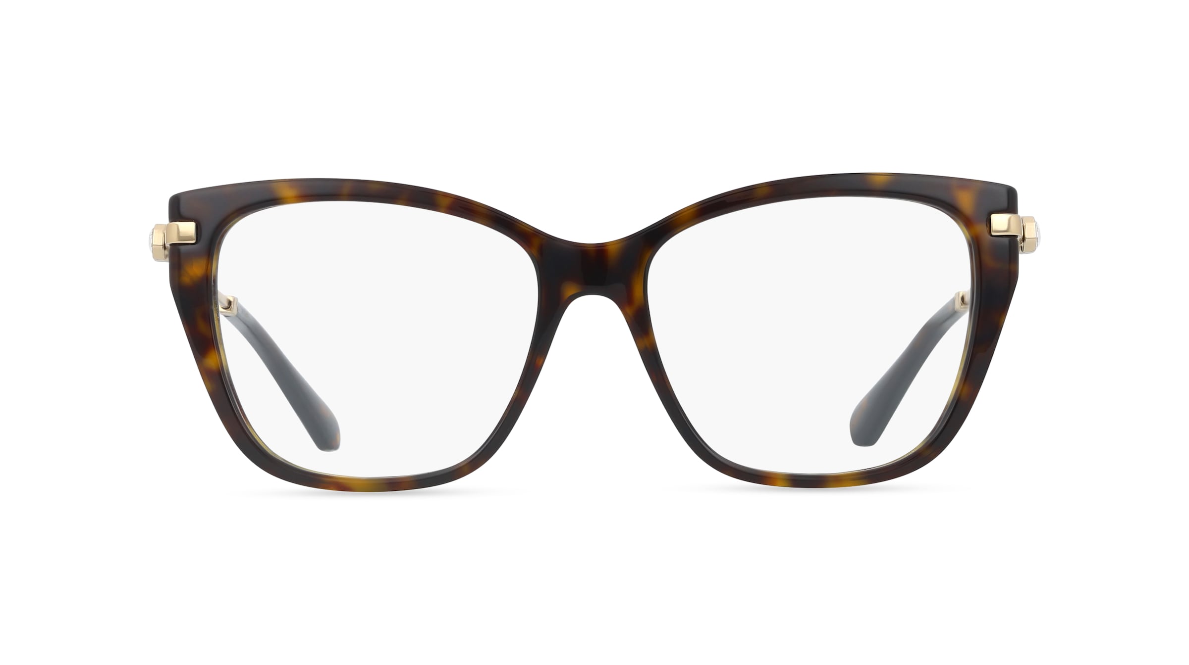 Swarovski SK2060 Damen-Brille inkl. Gläser Vollrand Cat Eye Acetat-Gestell 55/16/140, Havanna
