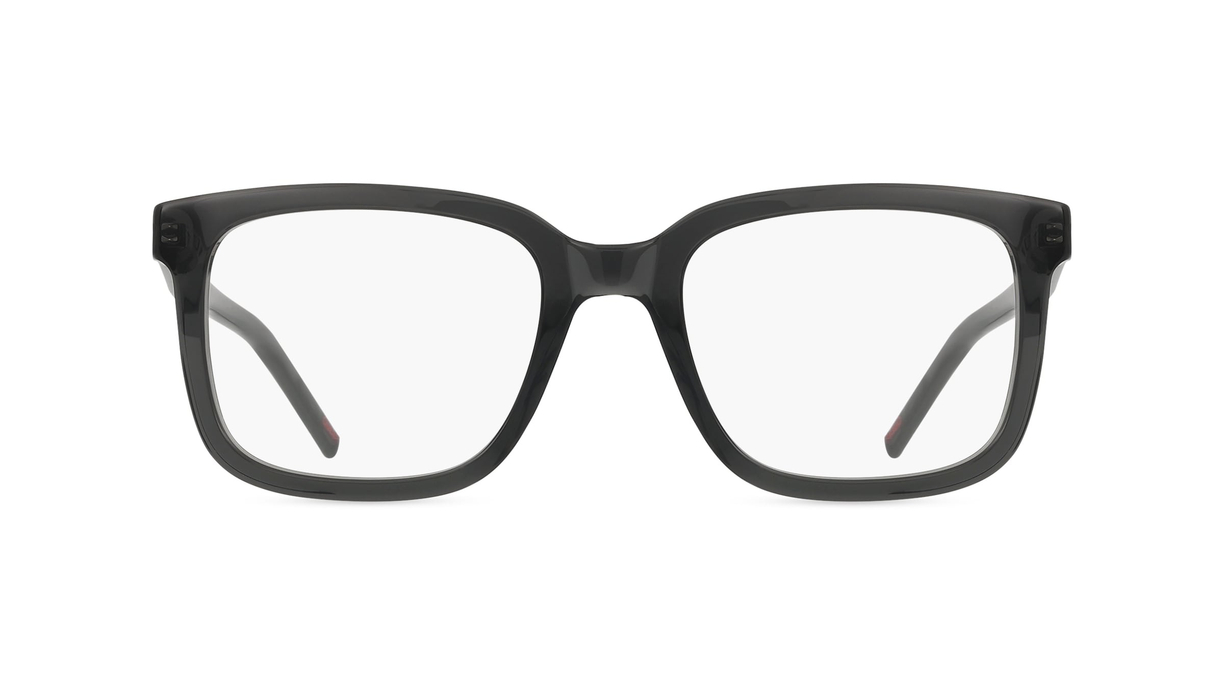 Hugo HG 1261 Herren-Brille inkl. Gläser Vollrand Eckig Acetat-Gestell 51/19/145, grau