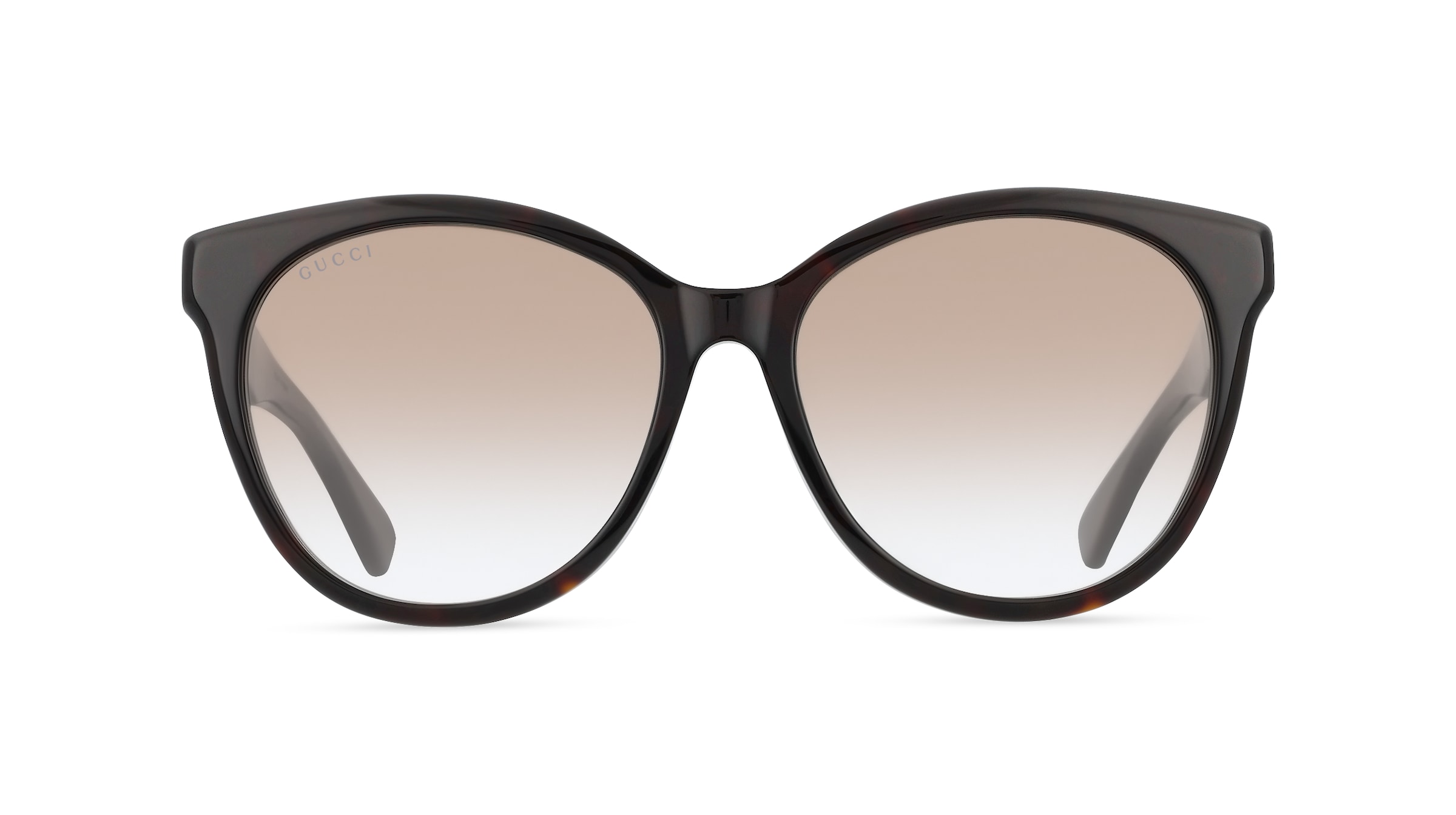 Gucci GG1171SK Damen-Sonnenbrille Vollrand Rund Acetat-Gestell, braun