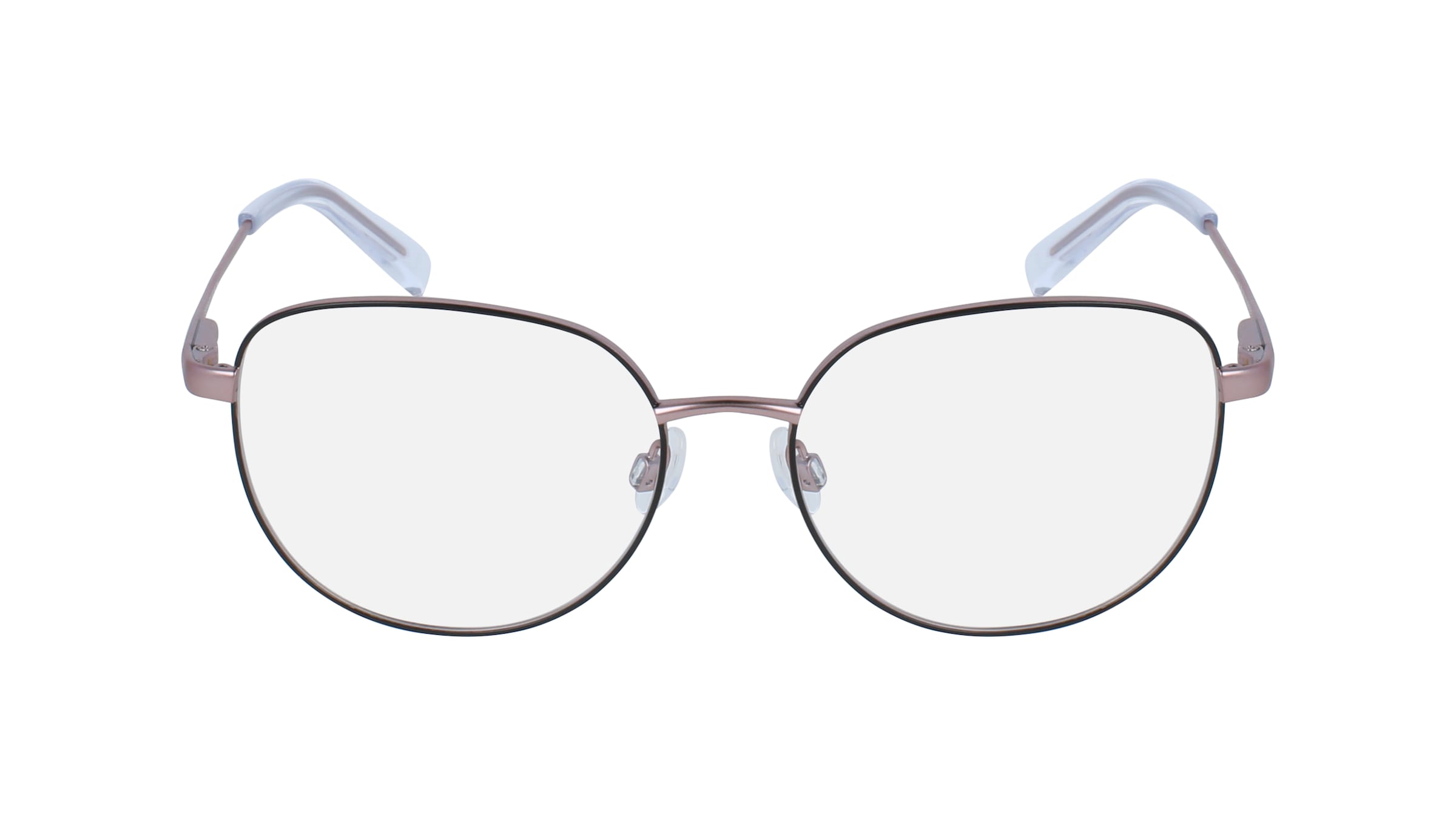 Esprit 33487 Damen-Brille inkl. Gläser Vollrand Eckig Metall-Gestell 52mm/17mm/140mm, schwarz